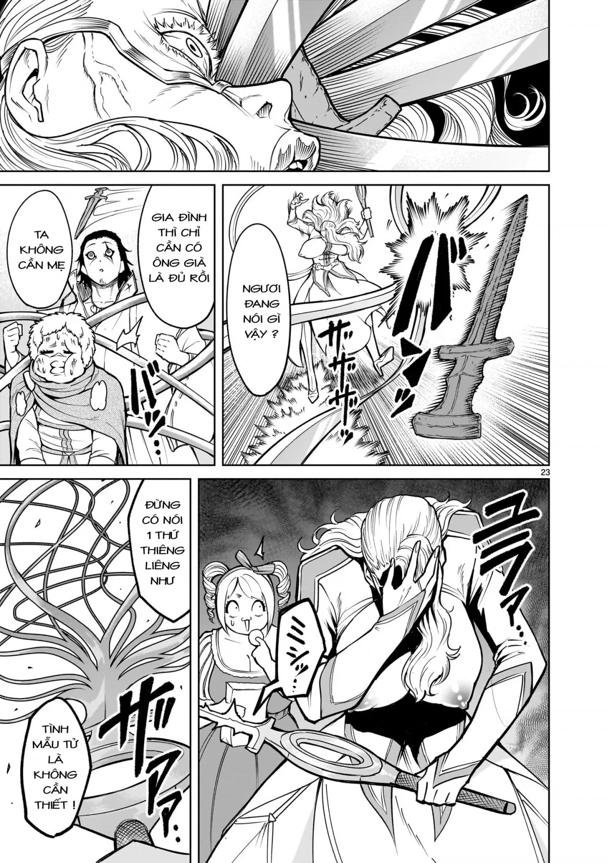 HentaiVN.net - Ảnh 21 - Đấu trường Hoa hồng [Rosengarten Saga; Rozengaten Saga; Rosen Garten Saga] - Chap 59: 「Tình mẹ bao la ～Marionette～」