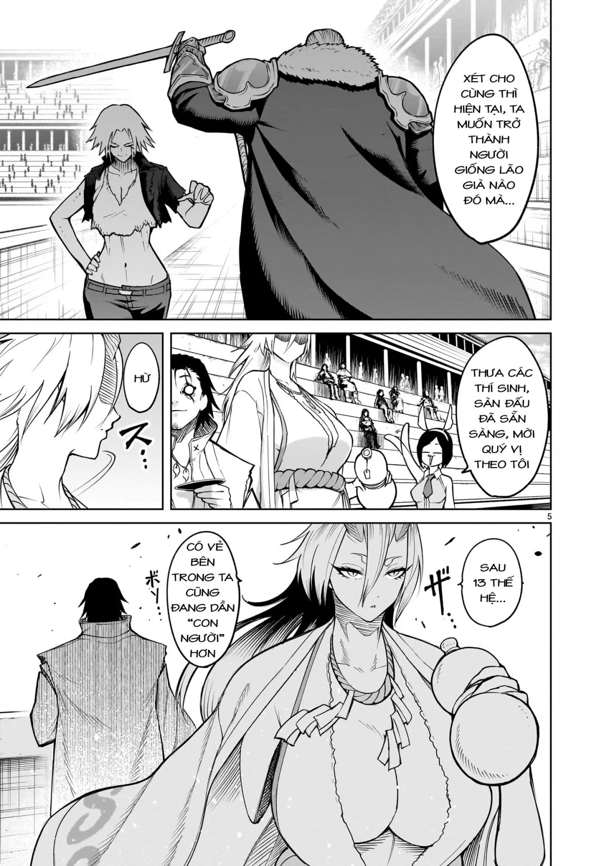 HentaiVN.net - Ảnh 3 - Đấu trường Hoa hồng [Rosengarten Saga; Rozengaten Saga; Rosen Garten Saga] - Chap 59: 「Tình mẹ bao la ～Marionette～」