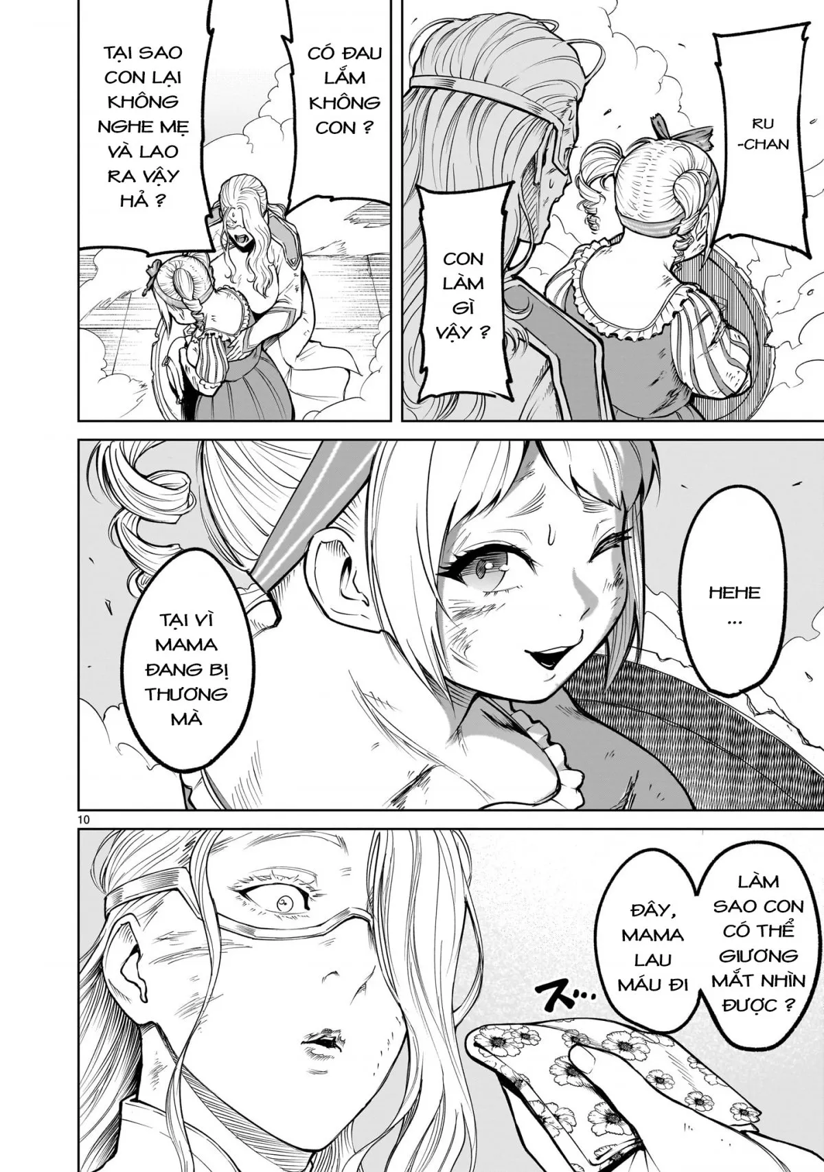 HentaiVN.net - Ảnh 10 - Đấu trường Hoa hồng [Rosengarten Saga; Rozengaten Saga; Rosen Garten Saga] - Chap 60: Gia đình ～Milch～」