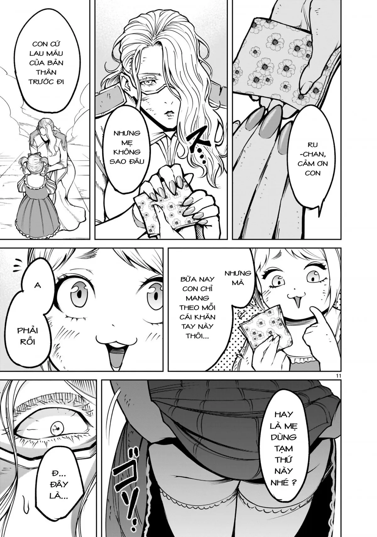 HentaiVN.net - Ảnh 11 - Đấu trường Hoa hồng [Rosengarten Saga; Rozengaten Saga; Rosen Garten Saga] - Chap 60: Gia đình ～Milch～」
