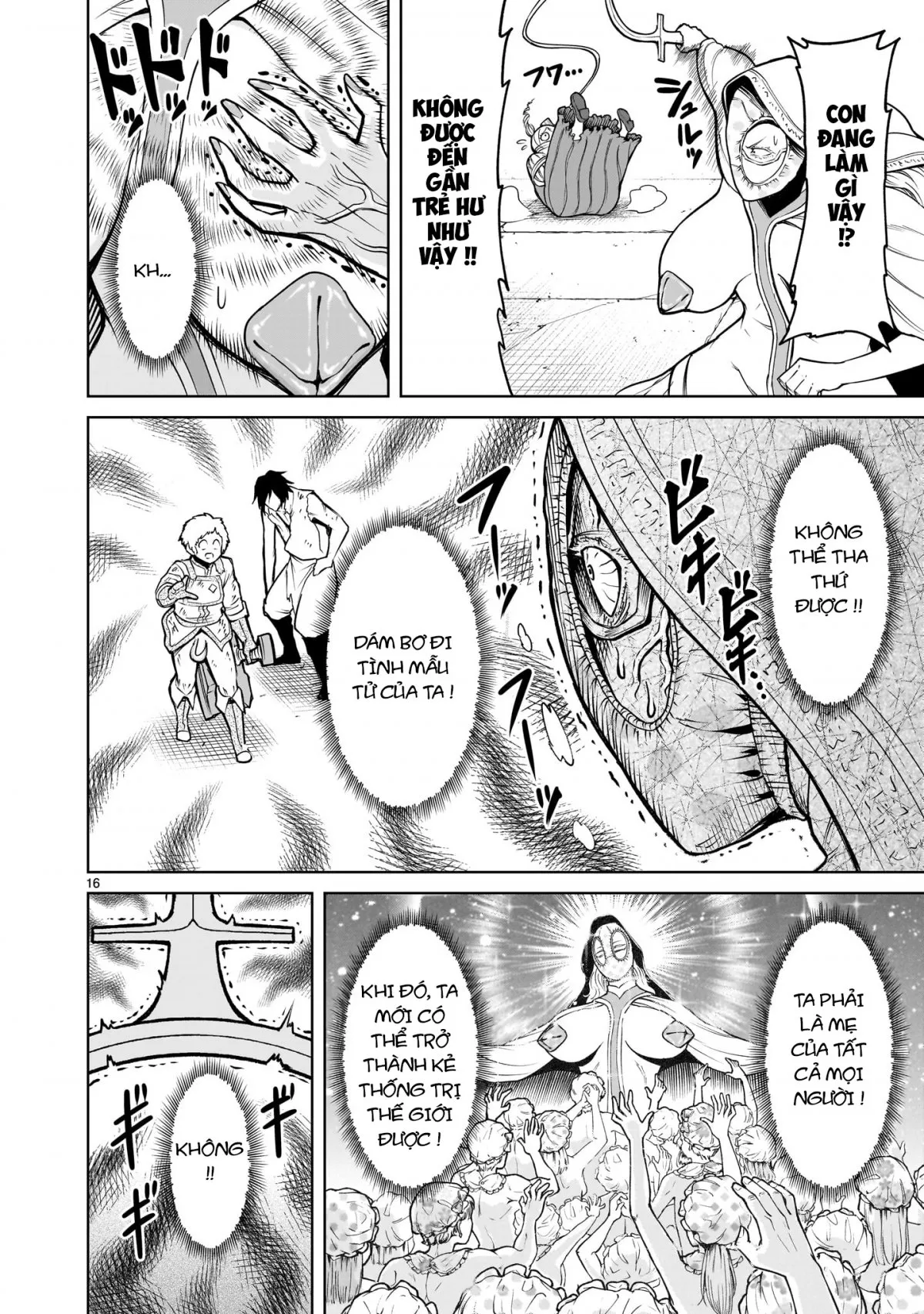 HentaiVN.net - Ảnh 16 - Đấu trường Hoa hồng [Rosengarten Saga; Rozengaten Saga; Rosen Garten Saga] - Chap 61: 「ghen tị ～Die andere Mutter～」