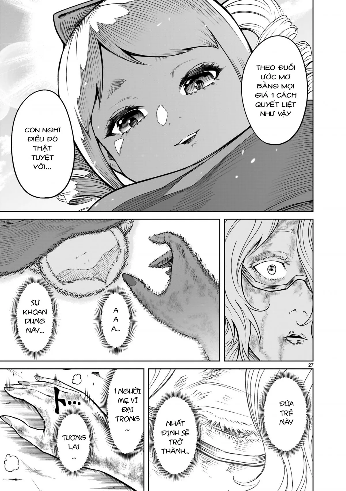 HentaiVN.net - Ảnh 26 - Đấu trường Hoa hồng [Rosengarten Saga; Rozengaten Saga; Rosen Garten Saga] - Chap 61: 「ghen tị ～Die andere Mutter～」