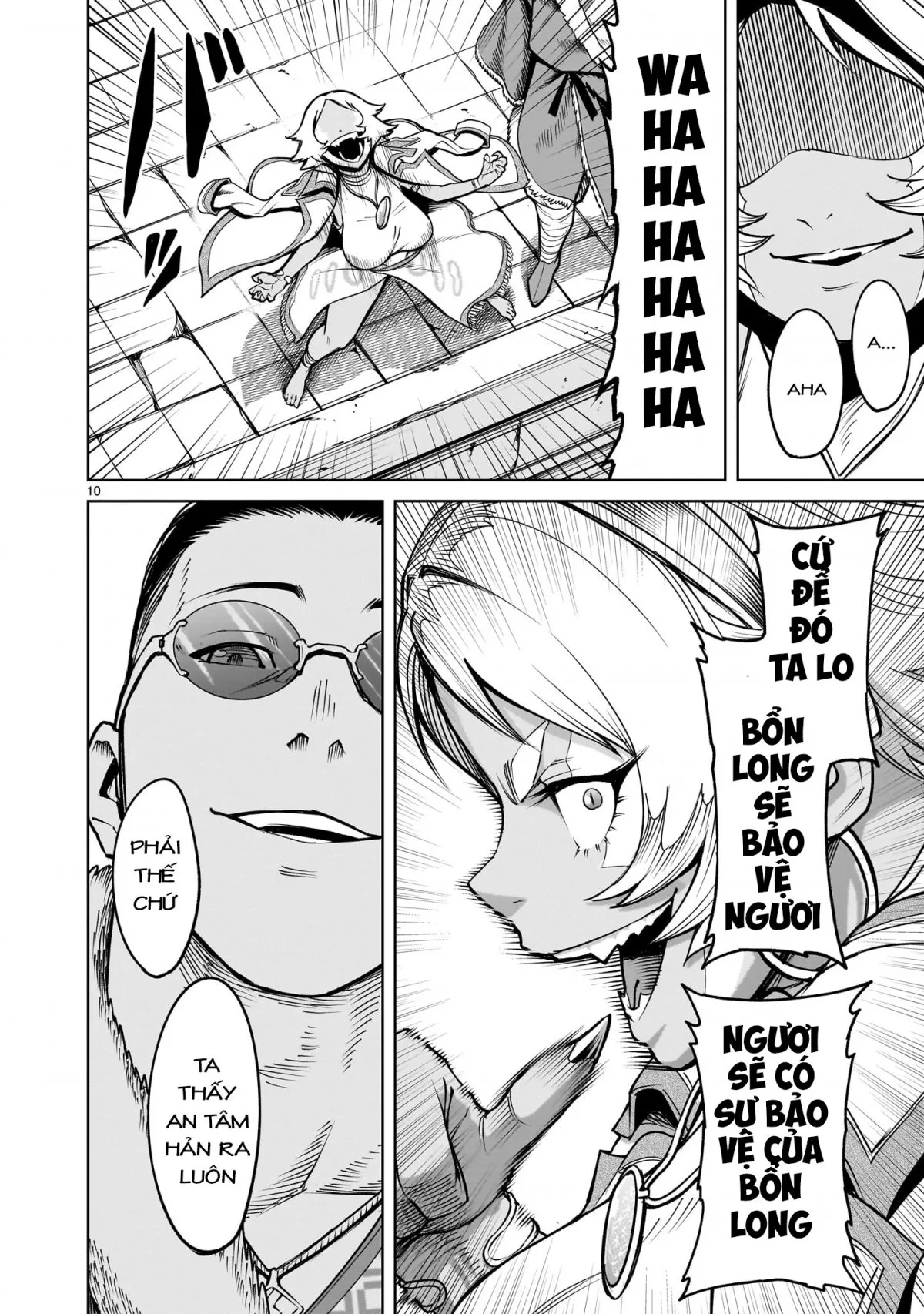 HentaiVN.net - Ảnh 10 - Đấu trường Hoa hồng [Rosengarten Saga; Rozengaten Saga; Rosen Garten Saga] - Chap 62: 「Làm nóng ～Mobiler Anzug～」