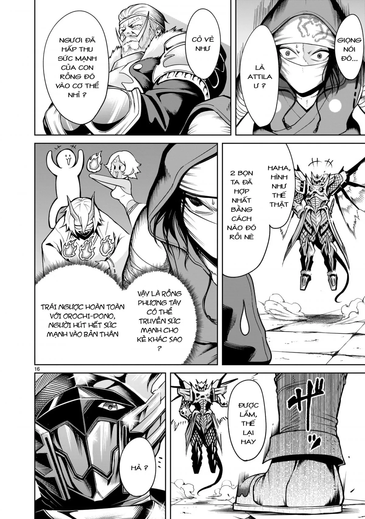 HentaiVN.net - Ảnh 16 - Đấu trường Hoa hồng [Rosengarten Saga; Rozengaten Saga; Rosen Garten Saga] - Chap 62: 「Làm nóng ～Mobiler Anzug～」