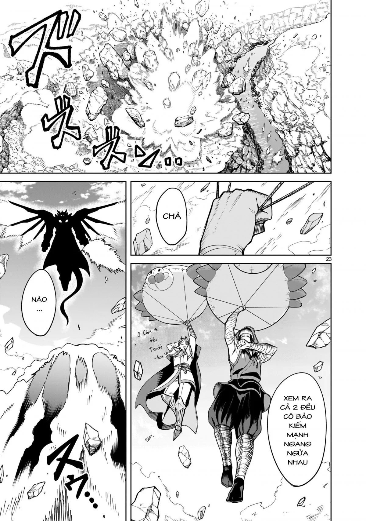 HentaiVN.net - Ảnh 22 - Đấu trường Hoa hồng [Rosengarten Saga; Rozengaten Saga; Rosen Garten Saga] - Chap 62: 「Làm nóng ～Mobiler Anzug～」