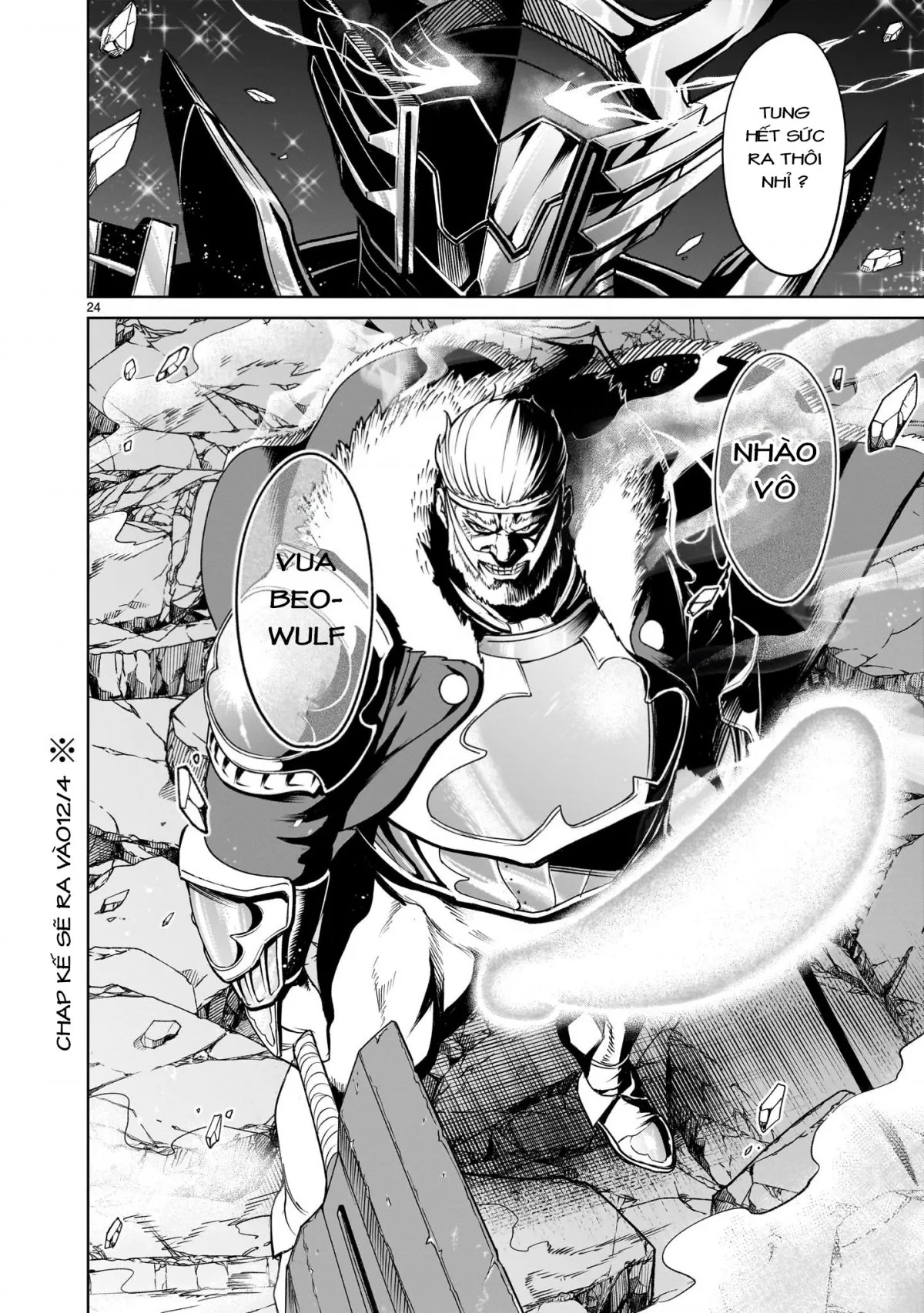 HentaiVN.net - Ảnh 23 - Đấu trường Hoa hồng [Rosengarten Saga; Rozengaten Saga; Rosen Garten Saga] - Chap 62: 「Làm nóng ～Mobiler Anzug～」