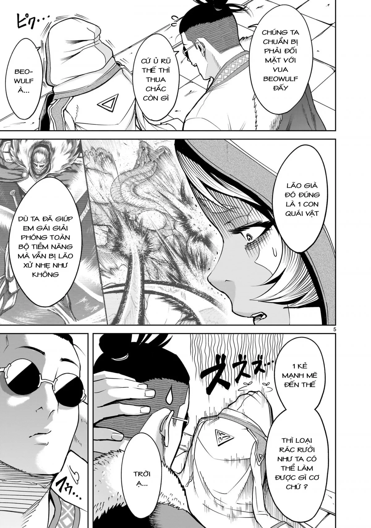 HentaiVN.net - Ảnh 5 - Đấu trường Hoa hồng [Rosengarten Saga; Rozengaten Saga; Rosen Garten Saga] - Chap 62: 「Làm nóng ～Mobiler Anzug～」