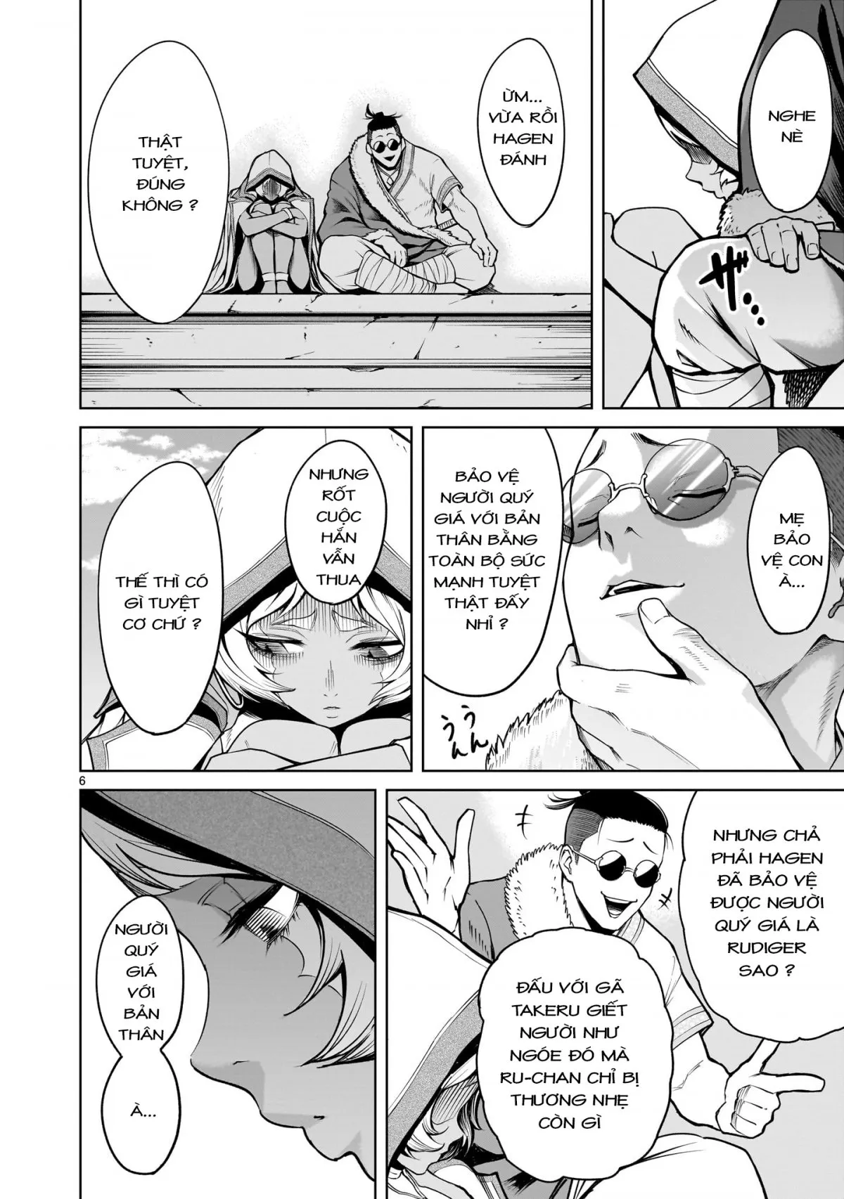 HentaiVN.net - Ảnh 6 - Đấu trường Hoa hồng [Rosengarten Saga; Rozengaten Saga; Rosen Garten Saga] - Chap 62: 「Làm nóng ～Mobiler Anzug～」
