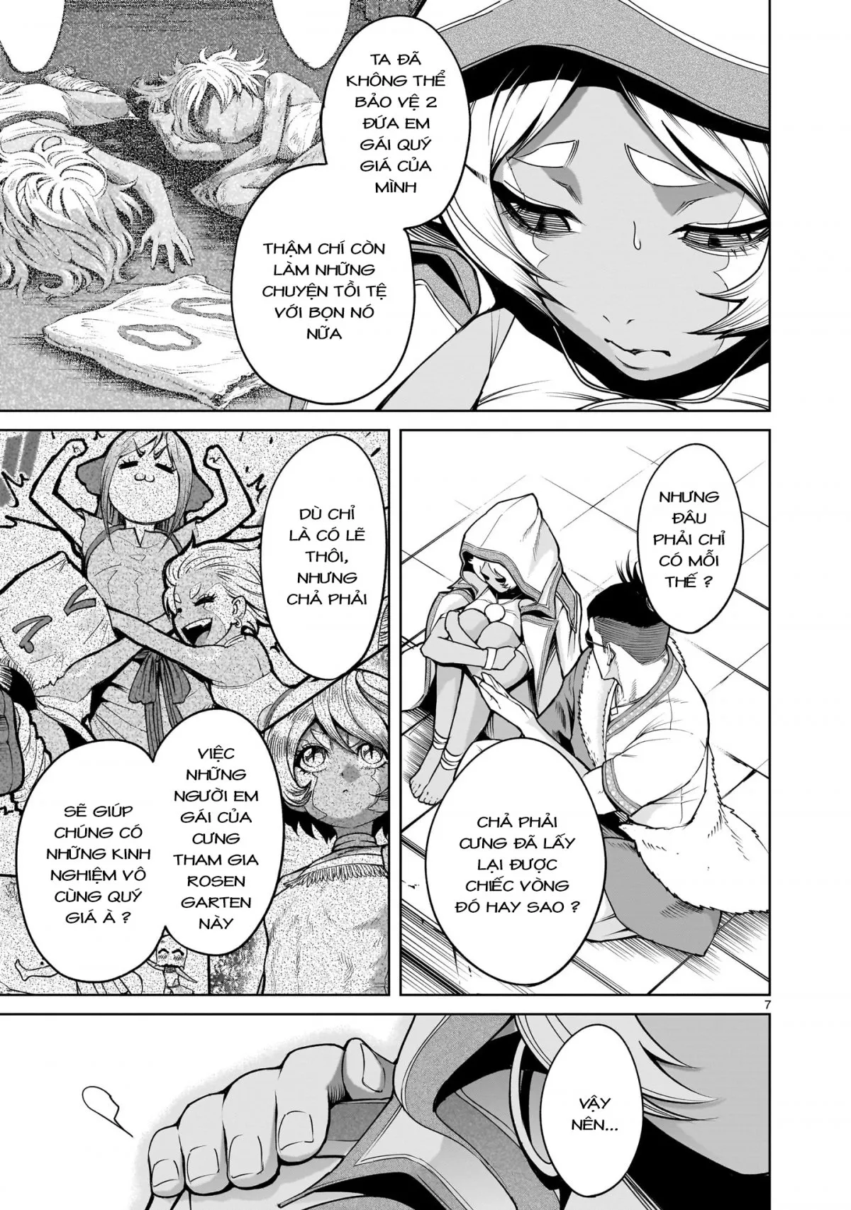 HentaiVN.net - Ảnh 7 - Đấu trường Hoa hồng [Rosengarten Saga; Rozengaten Saga; Rosen Garten Saga] - Chap 62: 「Làm nóng ～Mobiler Anzug～」