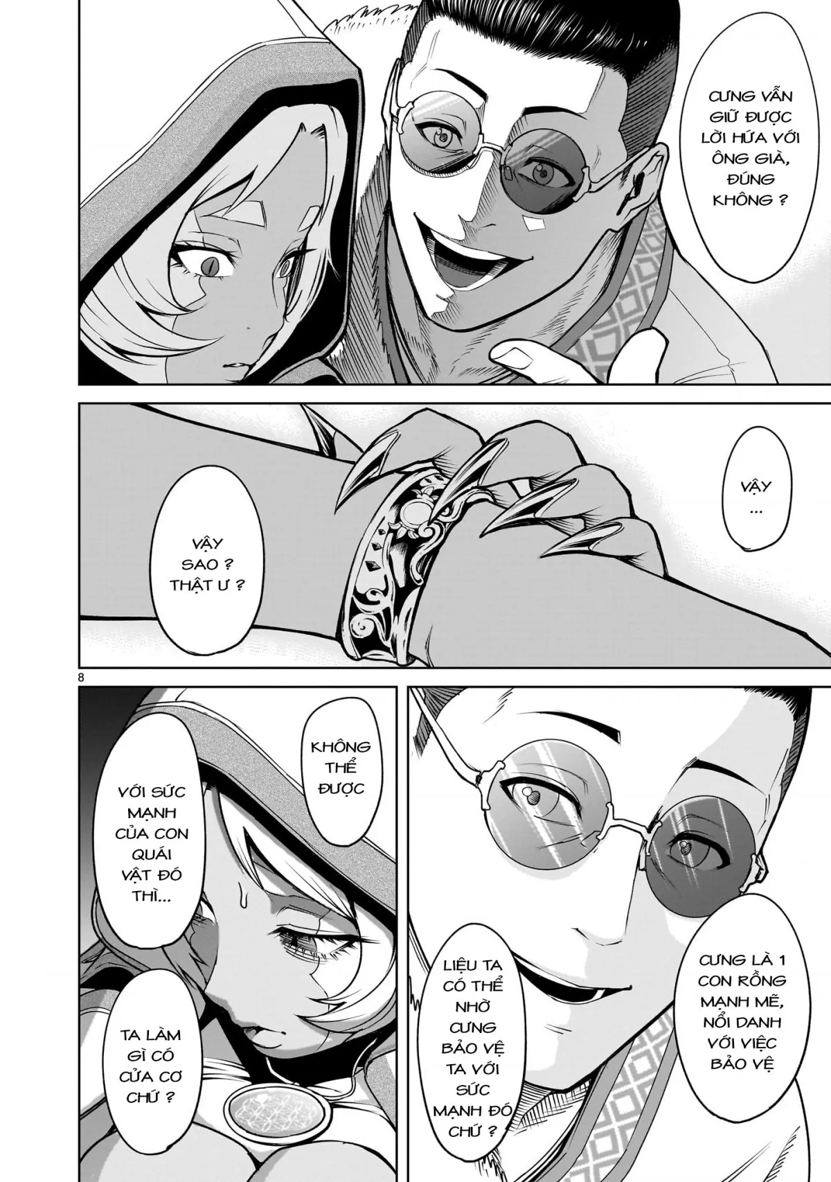 HentaiVN.net - Ảnh 8 - Đấu trường Hoa hồng [Rosengarten Saga; Rozengaten Saga; Rosen Garten Saga] - Chap 62: 「Làm nóng ～Mobiler Anzug～」