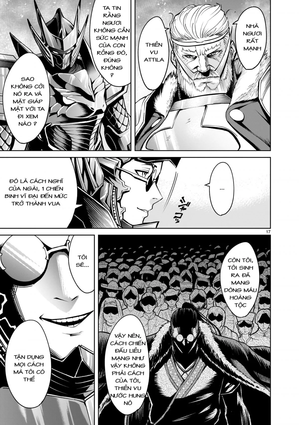 HentaiVN.net - Ảnh 15 - Đấu trường Hoa hồng [Rosengarten Saga; Rozengaten Saga; Rosen Garten Saga] - Chap 63「Đen thuần khiết ～Machtschikanierung～」