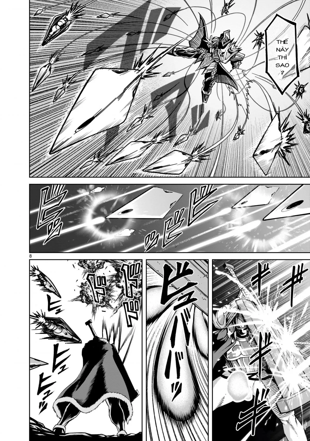 HentaiVN.net - Ảnh 6 - Đấu trường Hoa hồng [Rosengarten Saga; Rozengaten Saga; Rosen Garten Saga] - Chap 63「Đen thuần khiết ～Machtschikanierung～」