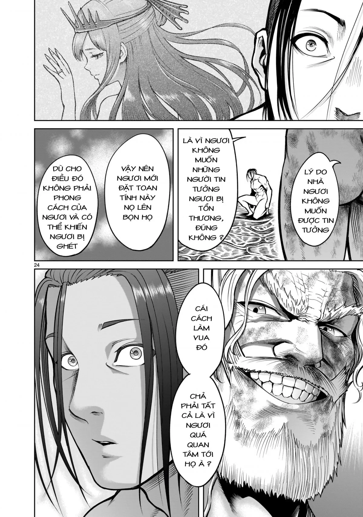 HentaiVN.net - Ảnh 22 - Đấu trường Hoa hồng [Rosengarten Saga; Rozengaten Saga; Rosen Garten Saga] - Chap 64: 「Long vương ～Vertrauen～」
