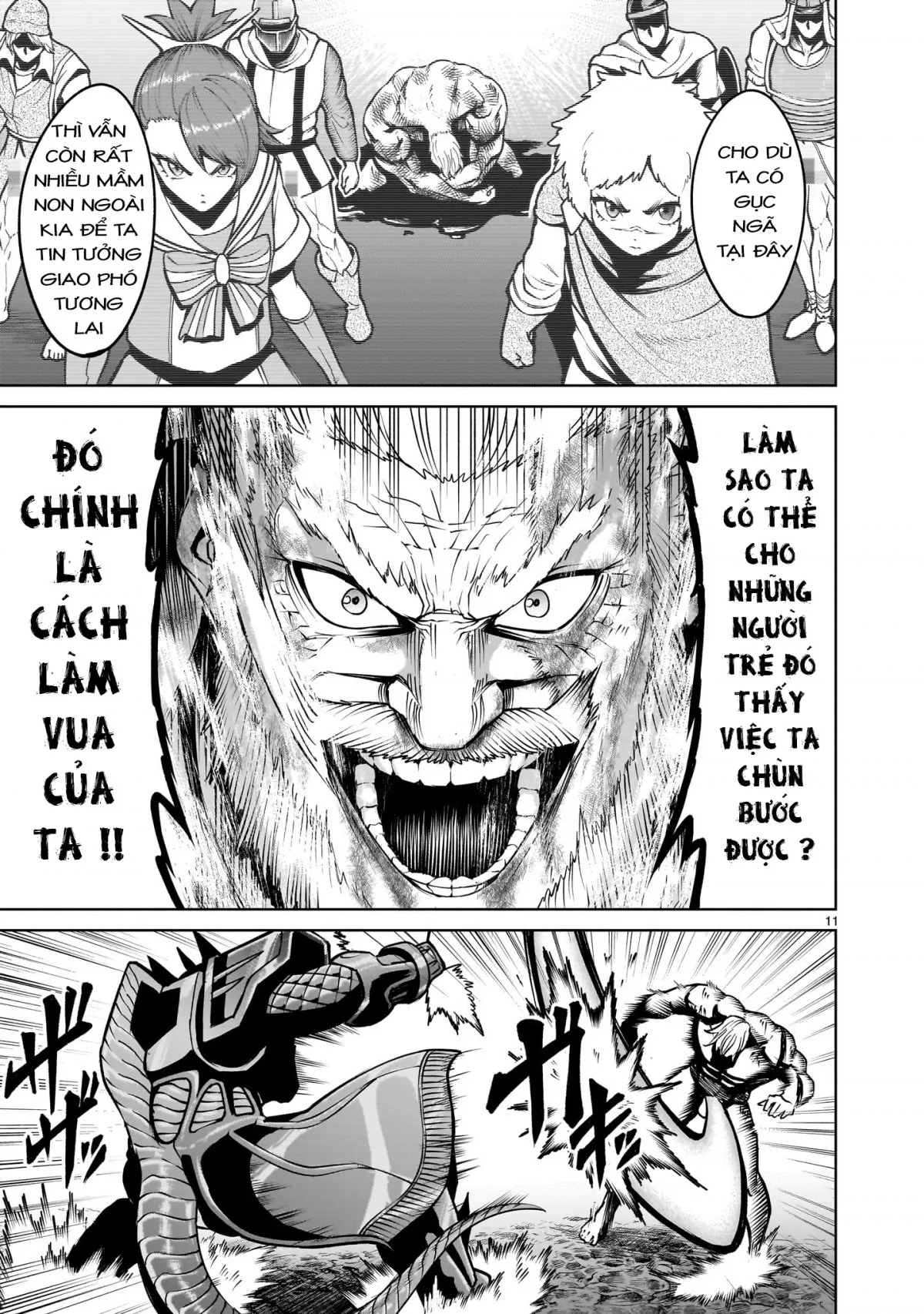 HentaiVN.net - Ảnh 9 - Đấu trường Hoa hồng [Rosengarten Saga; Rozengaten Saga; Rosen Garten Saga] - Chap 64: 「Long vương ～Vertrauen～」