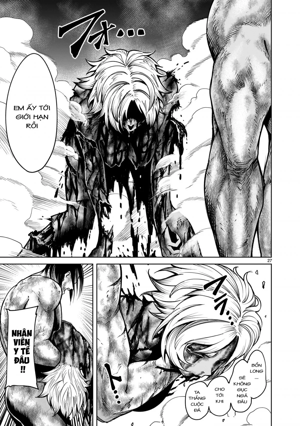 HentaiVN.net - Ảnh 25 - Đấu trường Hoa hồng [Rosengarten Saga; Rozengaten Saga; Rosen Garten Saga] - Chap 65: 「Thất bại hoàn toàn～Orgasmus～」