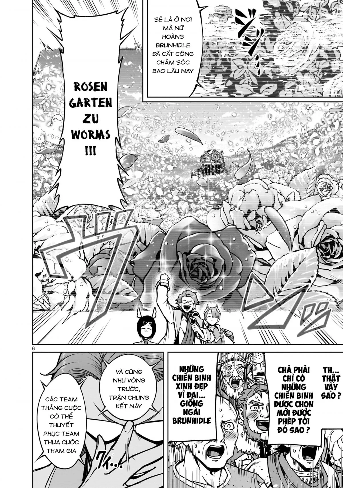 HentaiVN.net - Ảnh 4 - Đấu trường Hoa hồng [Rosengarten Saga; Rozengaten Saga; Rosen Garten Saga] - Chap 66: 「Khát vọng ～Schule Himmel～」(nửa đầu)