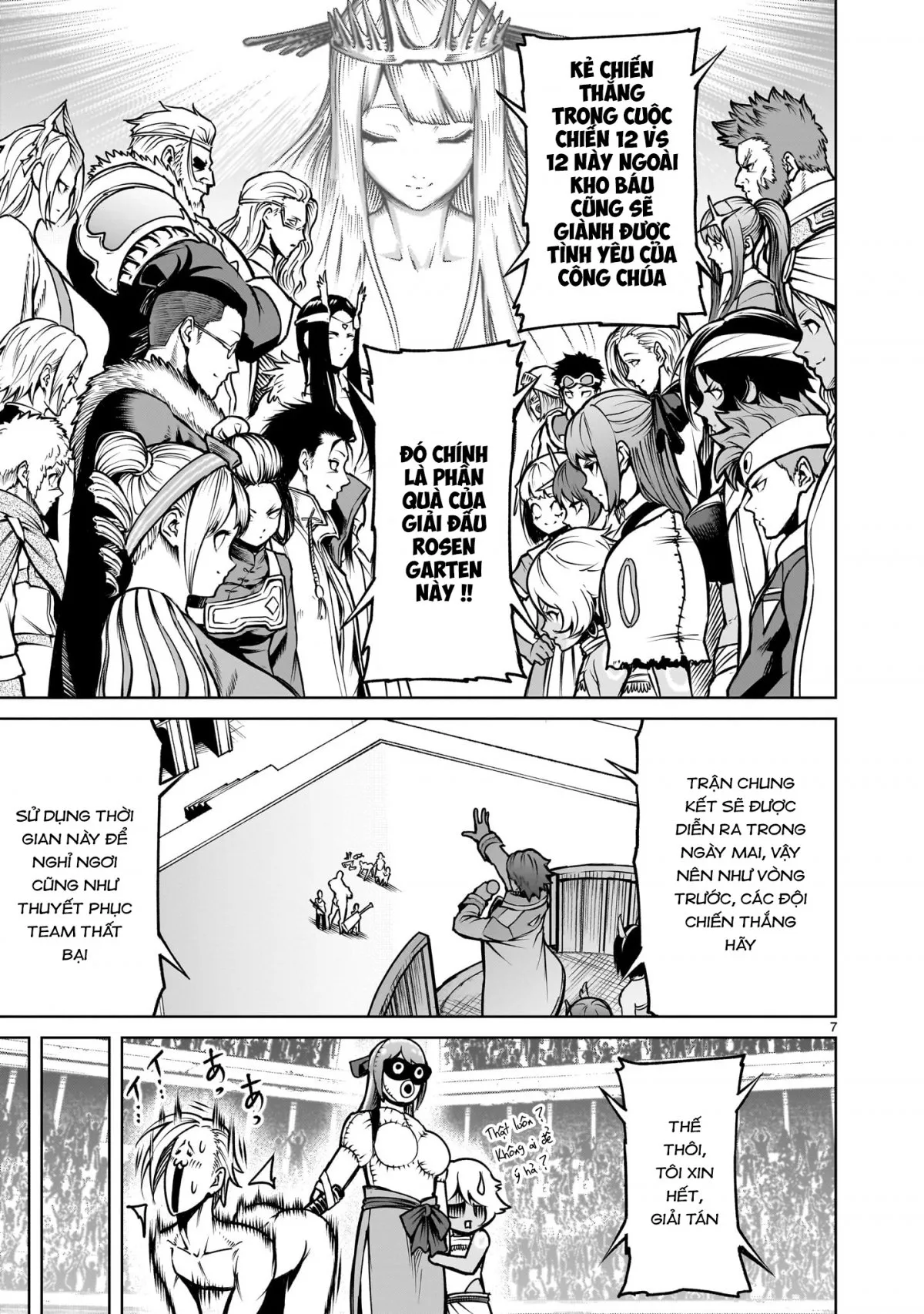 HentaiVN.net - Ảnh 5 - Đấu trường Hoa hồng [Rosengarten Saga; Rozengaten Saga; Rosen Garten Saga] - Chap 66: 「Khát vọng ～Schule Himmel～」(nửa đầu)