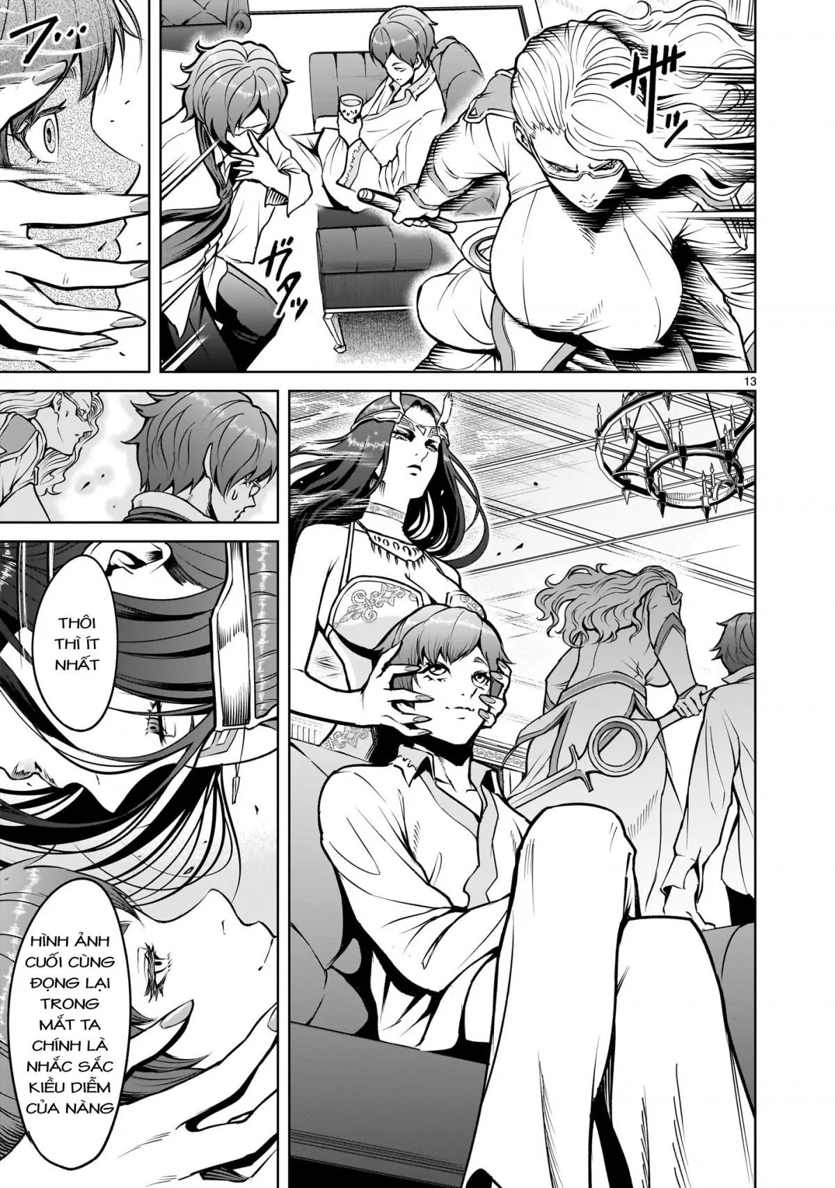 HentaiVN.net - Ảnh 11 - Đấu trường Hoa hồng [Rosengarten Saga; Rozengaten Saga; Rosen Garten Saga] - Chap 67:「Tình trạng bất ổn ～Impotenz～」（nửa đầu）