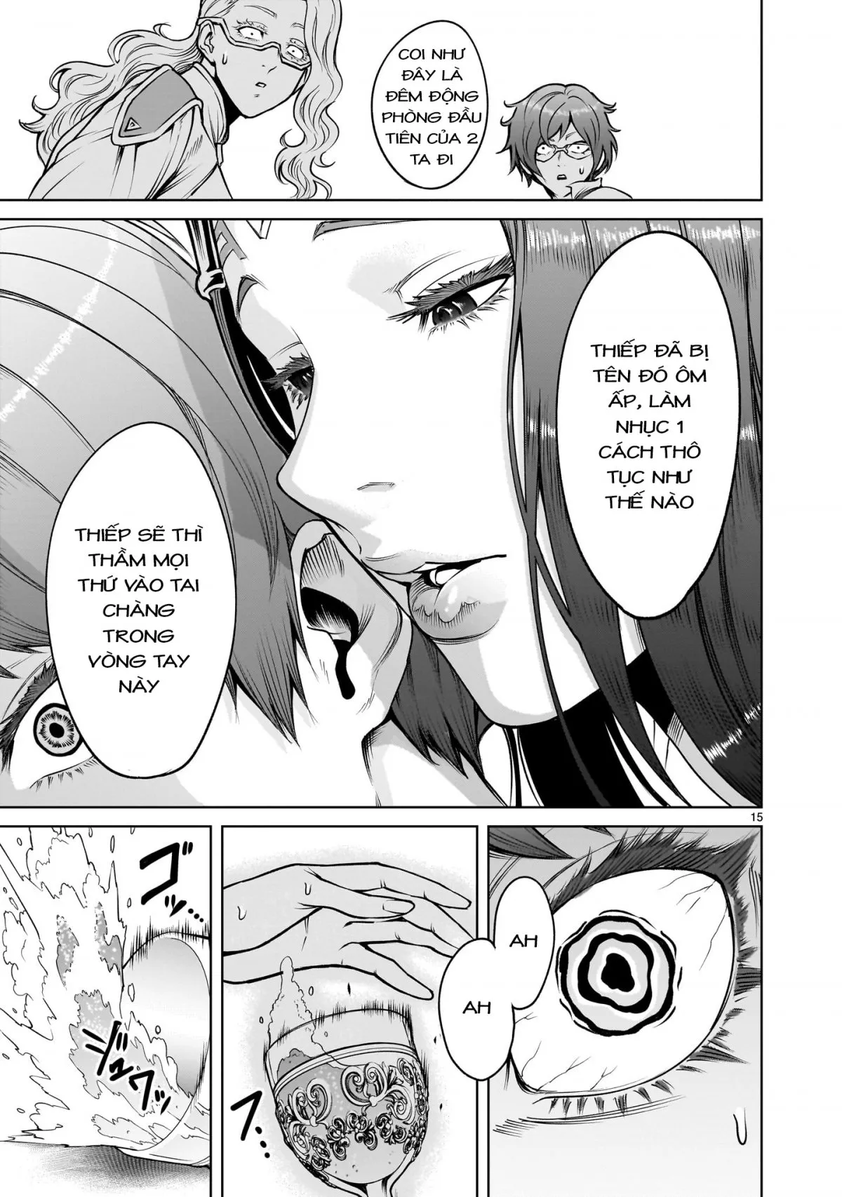 HentaiVN.net - Ảnh 13 - Đấu trường Hoa hồng [Rosengarten Saga; Rozengaten Saga; Rosen Garten Saga] - Chap 67:「Tình trạng bất ổn ～Impotenz～」（nửa đầu）