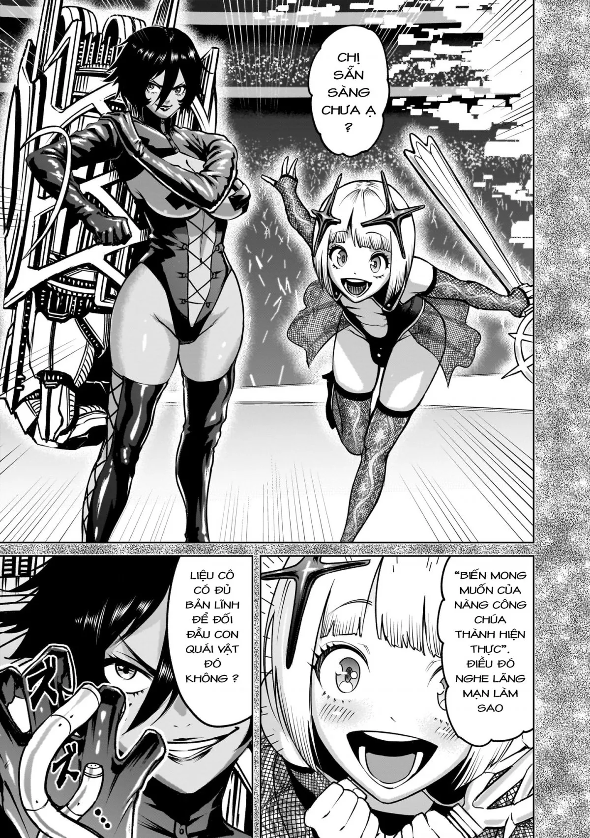 HentaiVN.net - Ảnh 7 - Đấu trường Hoa hồng [Rosengarten Saga; Rozengaten Saga; Rosen Garten Saga] - Chap 67:「Tình trạng bất ổn ～Impotenz～」（nửa đầu）