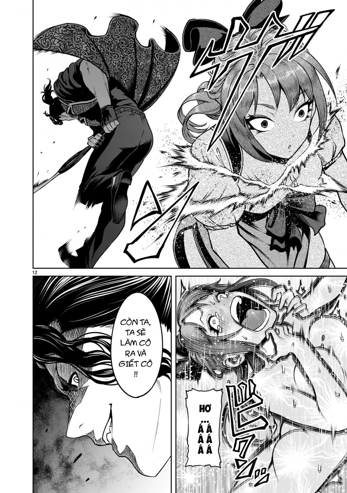 HentaiVN.net - Ảnh 10 - Đấu trường Hoa hồng [Rosengarten Saga; Rozengaten Saga; Rosen Garten Saga] - Chap 68「Trận chung kết ～Rose Prinzessin～」nửa đầu