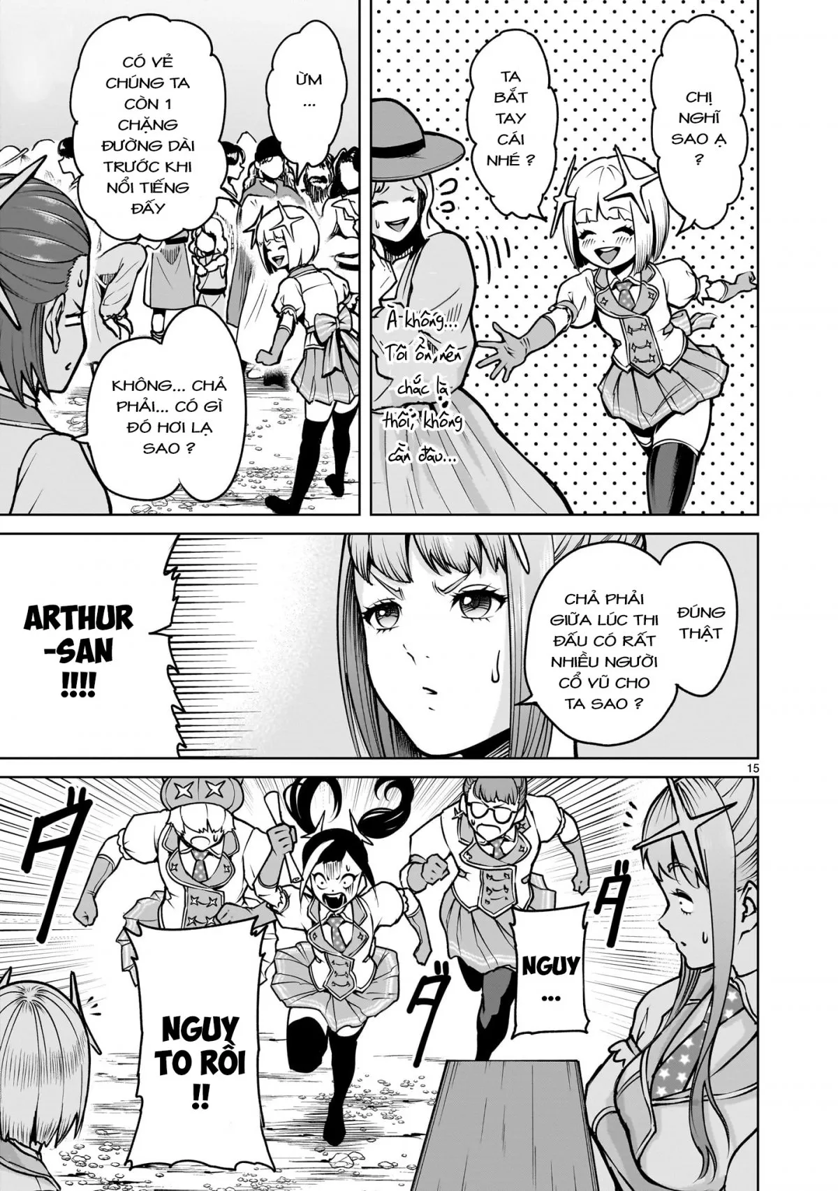 HentaiVN.net - Ảnh 13 - Đấu trường Hoa hồng [Rosengarten Saga; Rozengaten Saga; Rosen Garten Saga] - Chap 68「Trận chung kết ～Rose Prinzessin～」nửa đầu