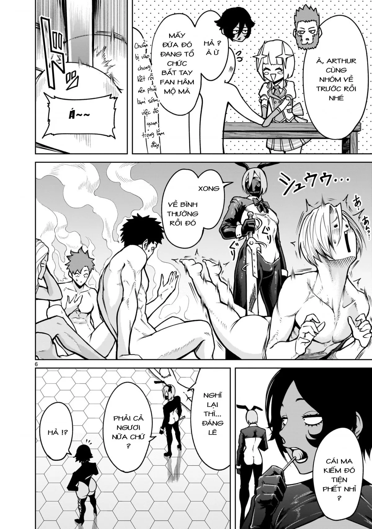 HentaiVN.net - Ảnh 4 - Đấu trường Hoa hồng [Rosengarten Saga; Rozengaten Saga; Rosen Garten Saga] - Chap 68「Trận chung kết ～Rose Prinzessin～」nửa đầu