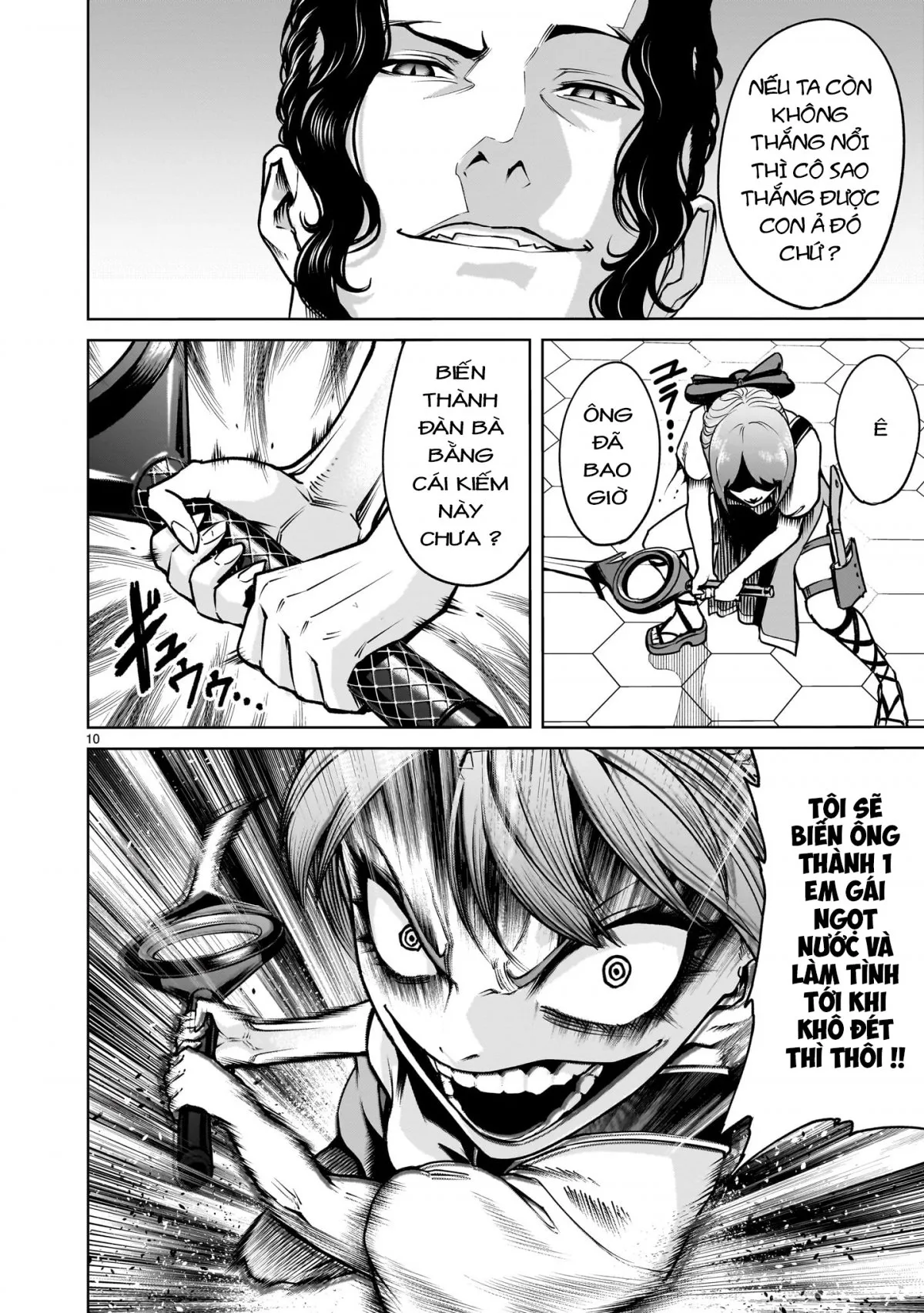 HentaiVN.net - Ảnh 8 - Đấu trường Hoa hồng [Rosengarten Saga; Rozengaten Saga; Rosen Garten Saga] - Chap 68「Trận chung kết ～Rose Prinzessin～」nửa đầu