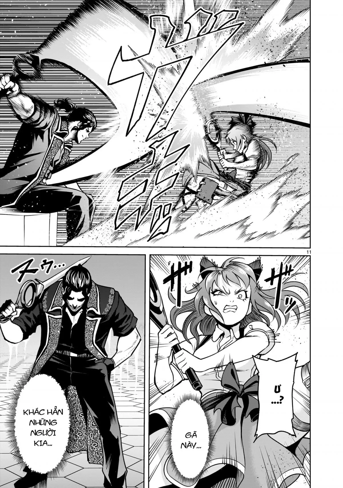 HentaiVN.net - Ảnh 9 - Đấu trường Hoa hồng [Rosengarten Saga; Rozengaten Saga; Rosen Garten Saga] - Chap 68「Trận chung kết ～Rose Prinzessin～」nửa đầu