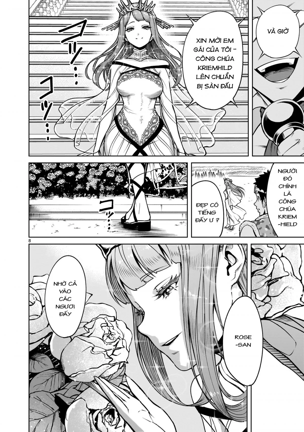 HentaiVN.net - Ảnh 5 - Đấu trường Hoa hồng [Rosengarten Saga; Rozengaten Saga; Rosen Garten Saga] - 68B, nửa sau