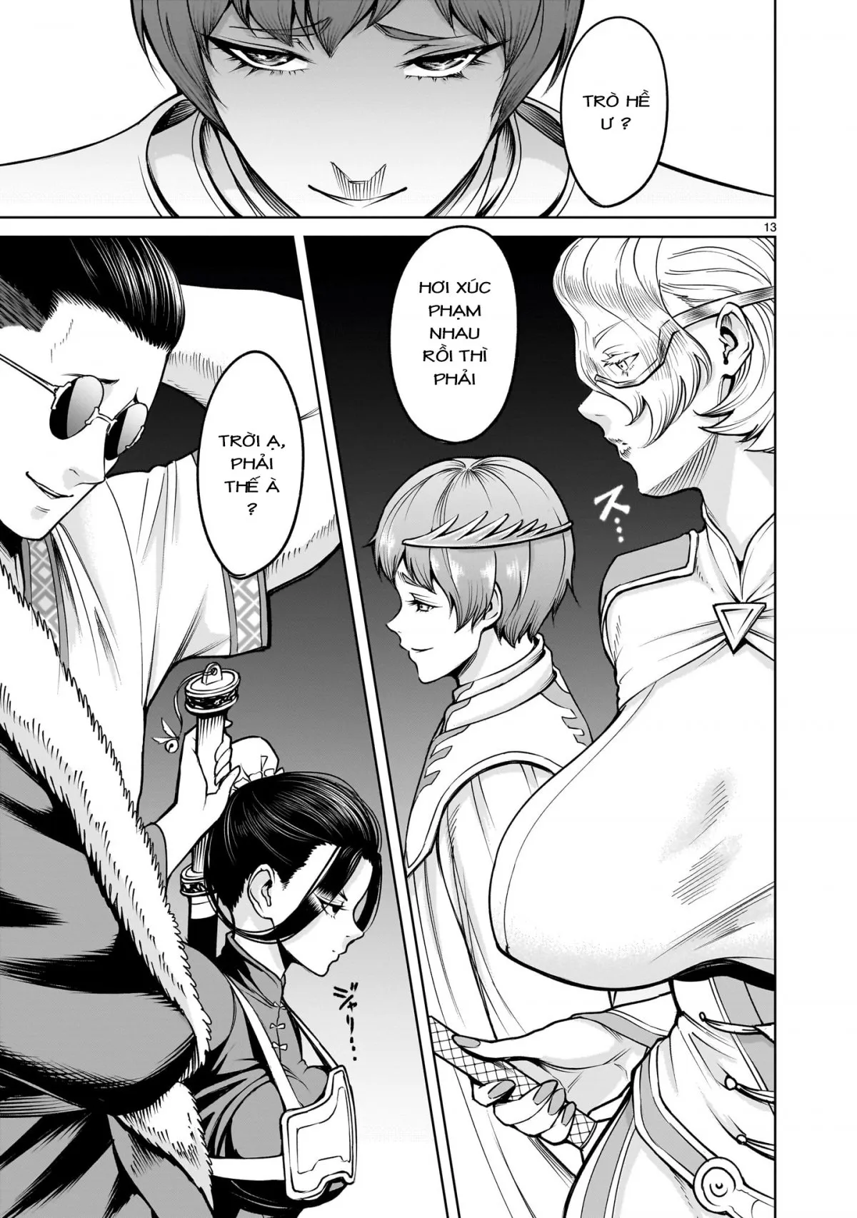 HentaiVN.net - Ảnh 11 - Đấu trường Hoa hồng [Rosengarten Saga; Rozengaten Saga; Rosen Garten Saga] - Chap 69: 「bắt tay ～Desinformation～」