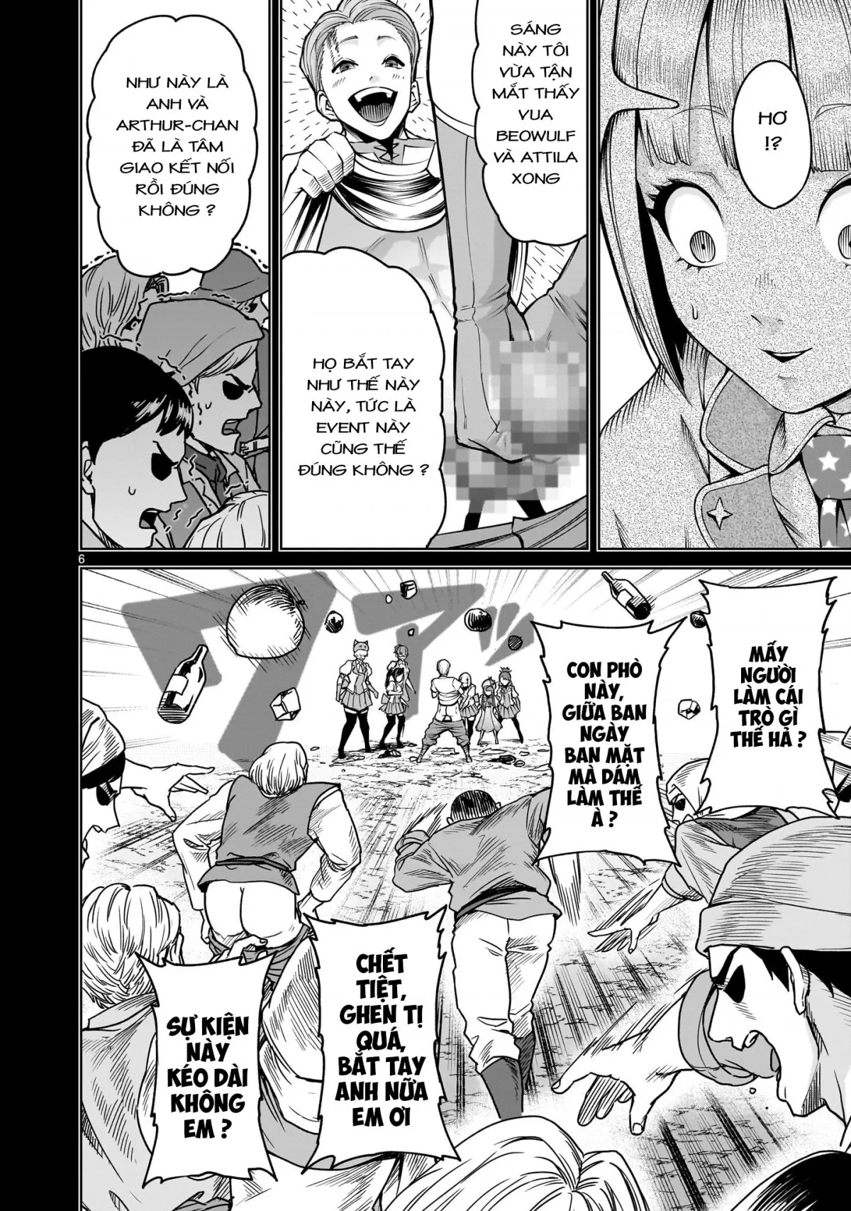 HentaiVN.net - Ảnh 18 - Đấu trường Hoa hồng [Rosengarten Saga; Rozengaten Saga; Rosen Garten Saga] - Chap 69: 「bắt tay ～Desinformation～」