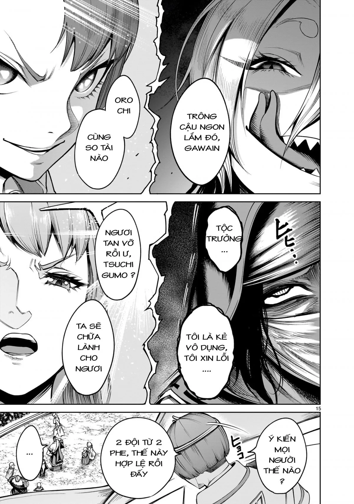 HentaiVN.net - Ảnh 27 - Đấu trường Hoa hồng [Rosengarten Saga; Rozengaten Saga; Rosen Garten Saga] - Chap 69: 「bắt tay ～Desinformation～」