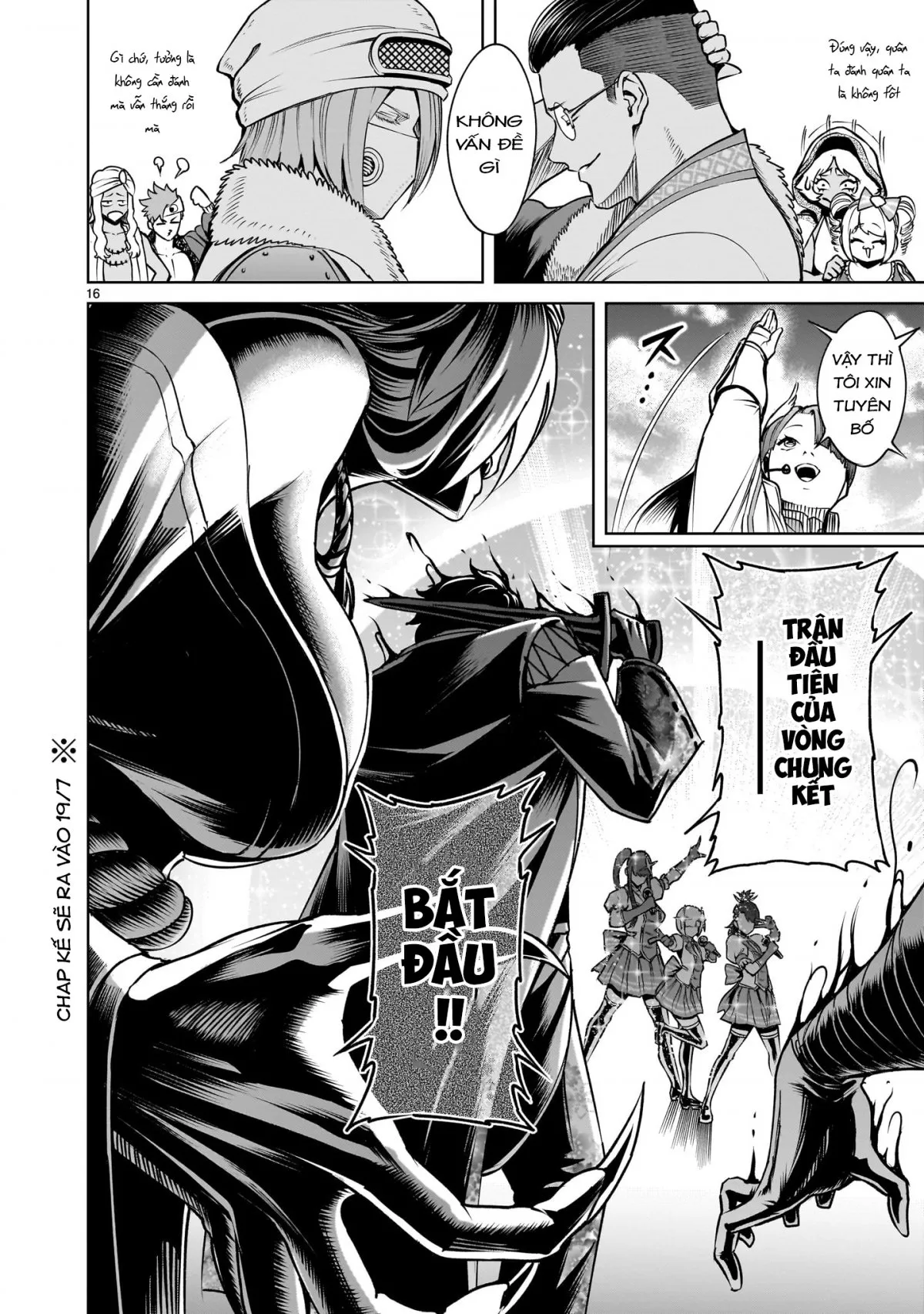 HentaiVN.net - Ảnh 28 - Đấu trường Hoa hồng [Rosengarten Saga; Rozengaten Saga; Rosen Garten Saga] - Chap 69: 「bắt tay ～Desinformation～」