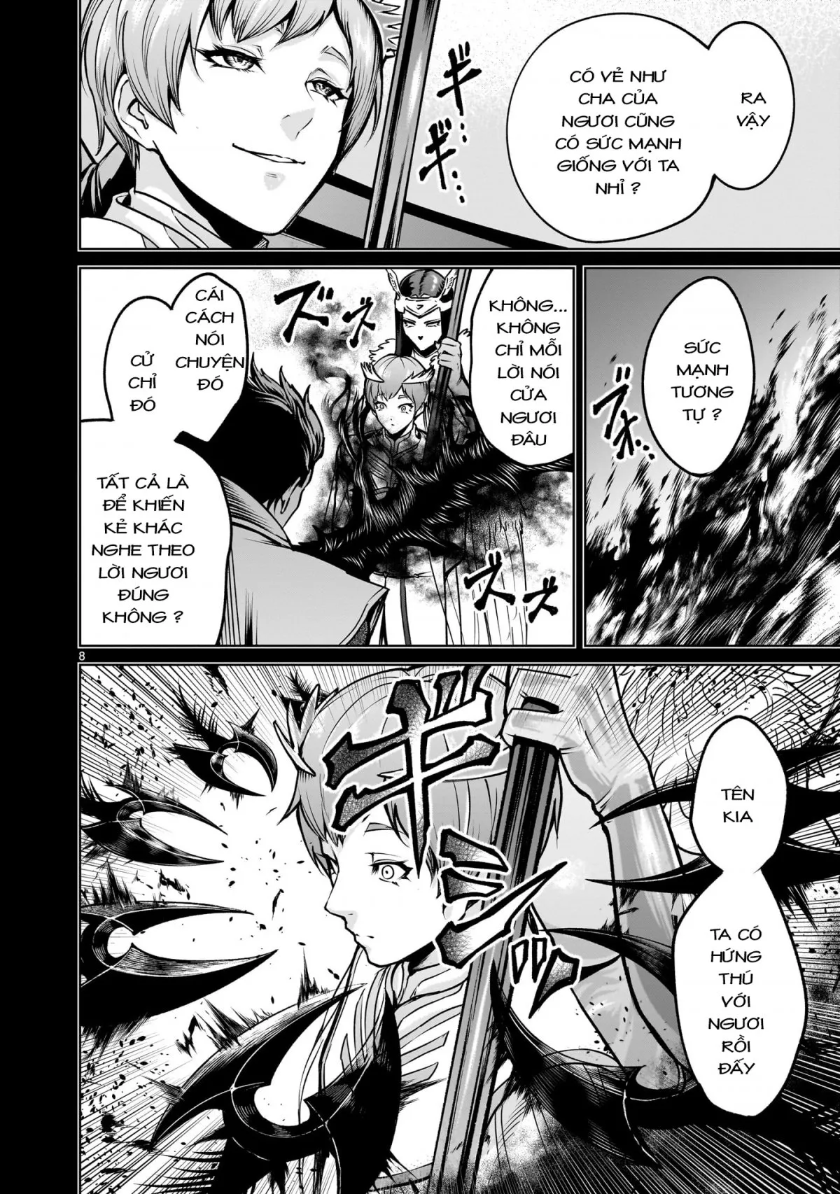 HentaiVN.net - Ảnh 6 - Đấu trường Hoa hồng [Rosengarten Saga; Rozengaten Saga; Rosen Garten Saga] - Chap 69: 「bắt tay ～Desinformation～」