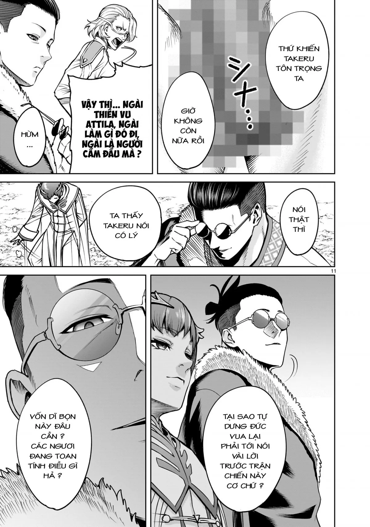 HentaiVN.net - Ảnh 9 - Đấu trường Hoa hồng [Rosengarten Saga; Rozengaten Saga; Rosen Garten Saga] - Chap 69: 「bắt tay ～Desinformation～」