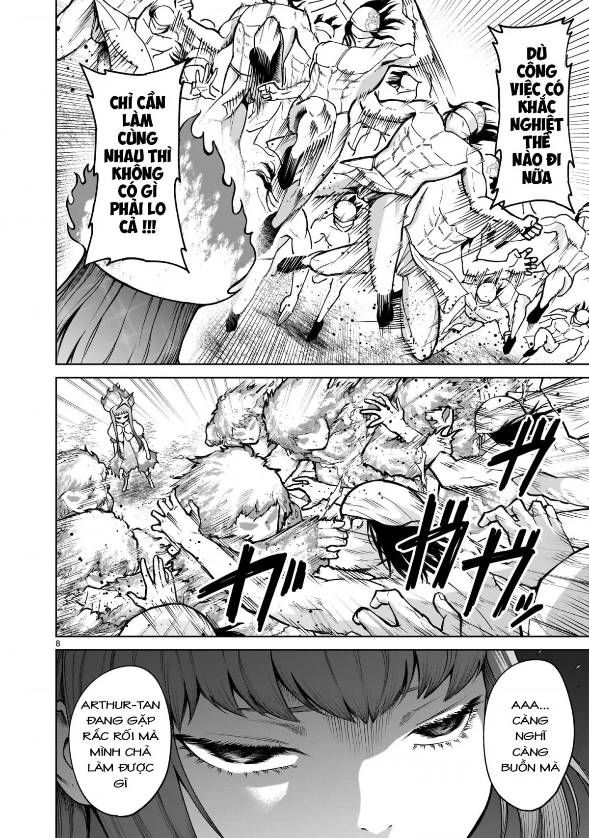 HentaiVN.net - Ảnh 6 - Đấu trường Hoa hồng [Rosengarten Saga; Rozengaten Saga; Rosen Garten Saga] - Chap 70: 「ô uế 〜Freikörperkultur〜」nửa đầu