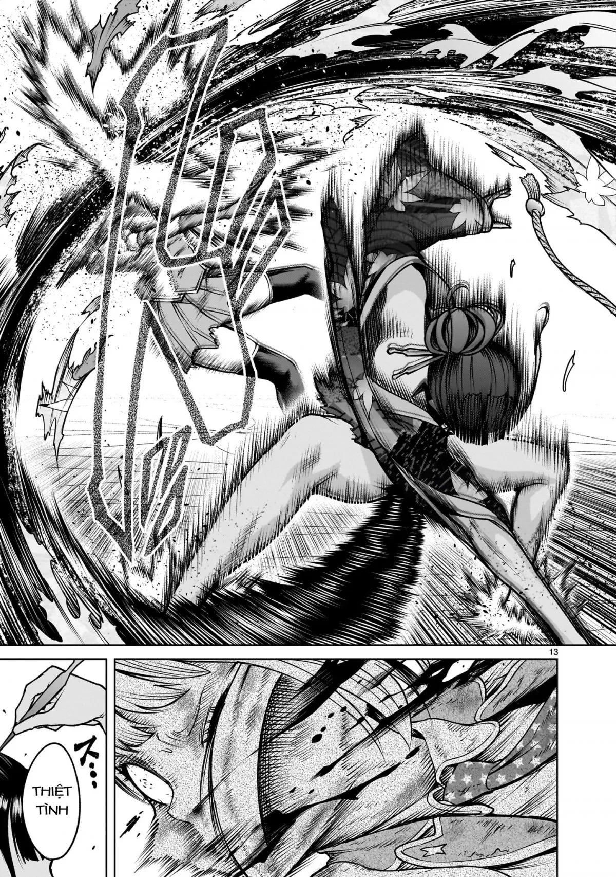 HentaiVN.net - Ảnh 11 - Đấu trường Hoa hồng [Rosengarten Saga; Rozengaten Saga; Rosen Garten Saga] - Chap 71「ép buộc ～Toleranz～」（nửa đầu）
