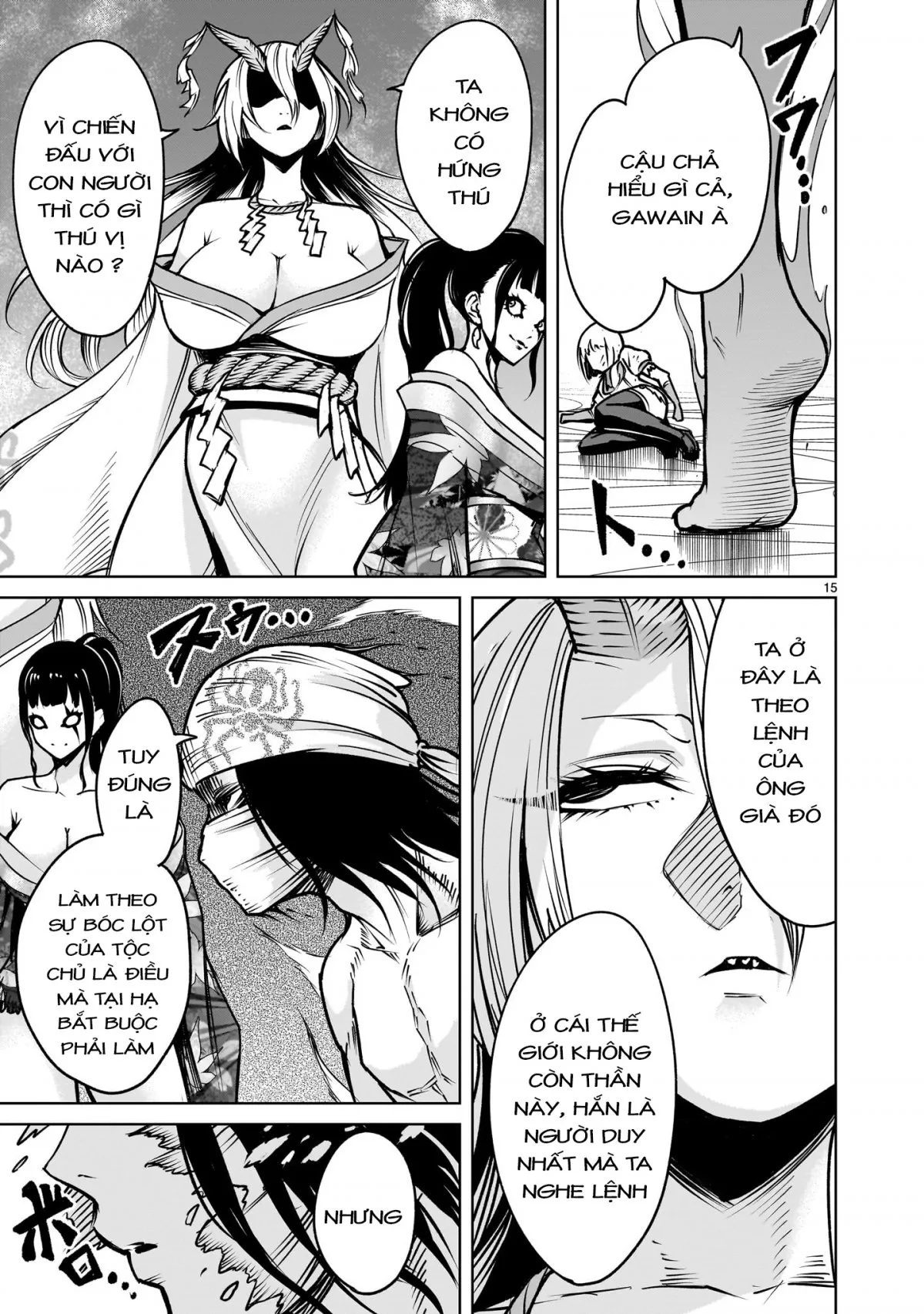 HentaiVN.net - Ảnh 13 - Đấu trường Hoa hồng [Rosengarten Saga; Rozengaten Saga; Rosen Garten Saga] - Chap 71「ép buộc ～Toleranz～」（nửa đầu）
