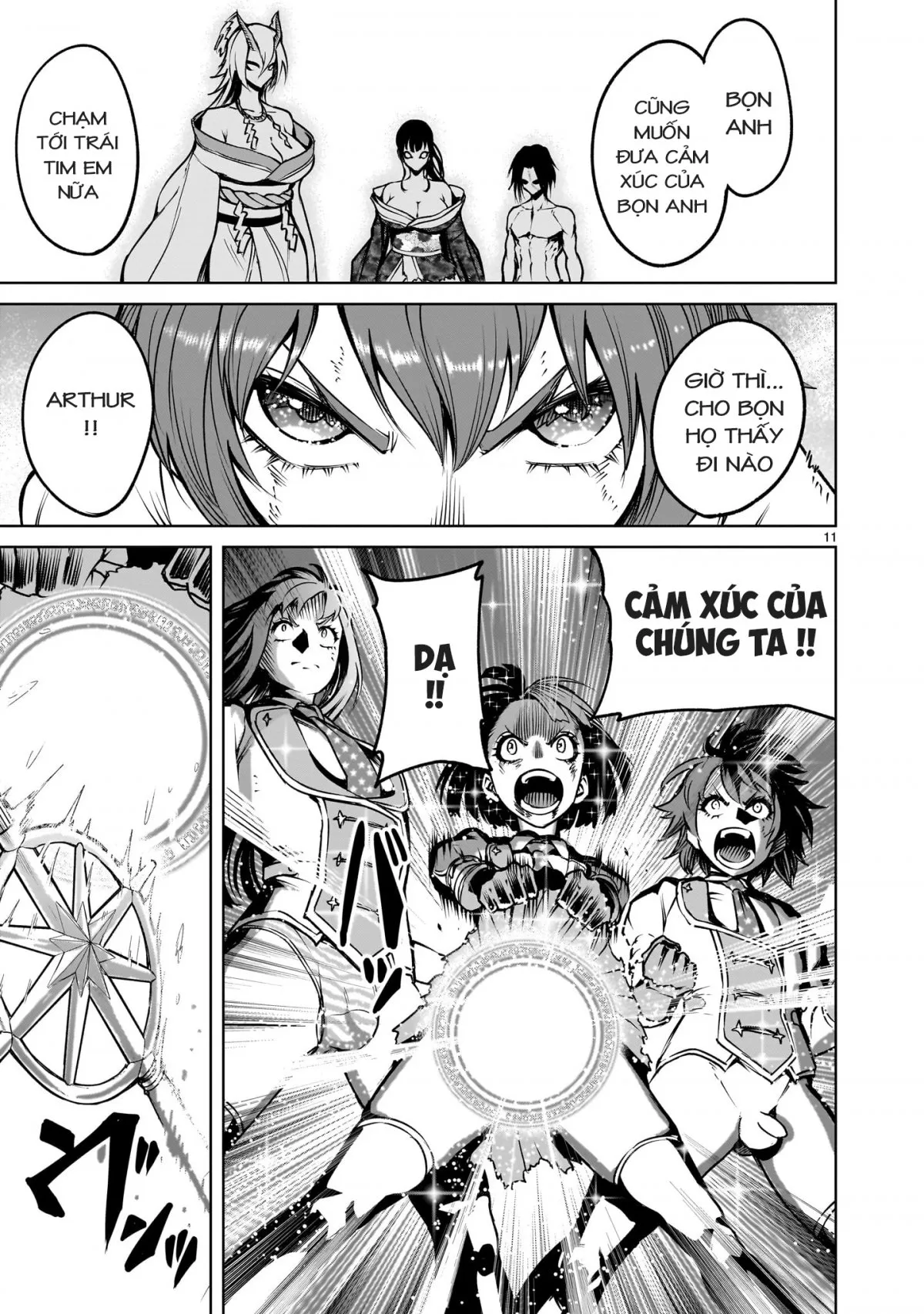 HentaiVN.net - Ảnh 9 - Đấu trường Hoa hồng [Rosengarten Saga; Rozengaten Saga; Rosen Garten Saga] - Nửa sau chap 71