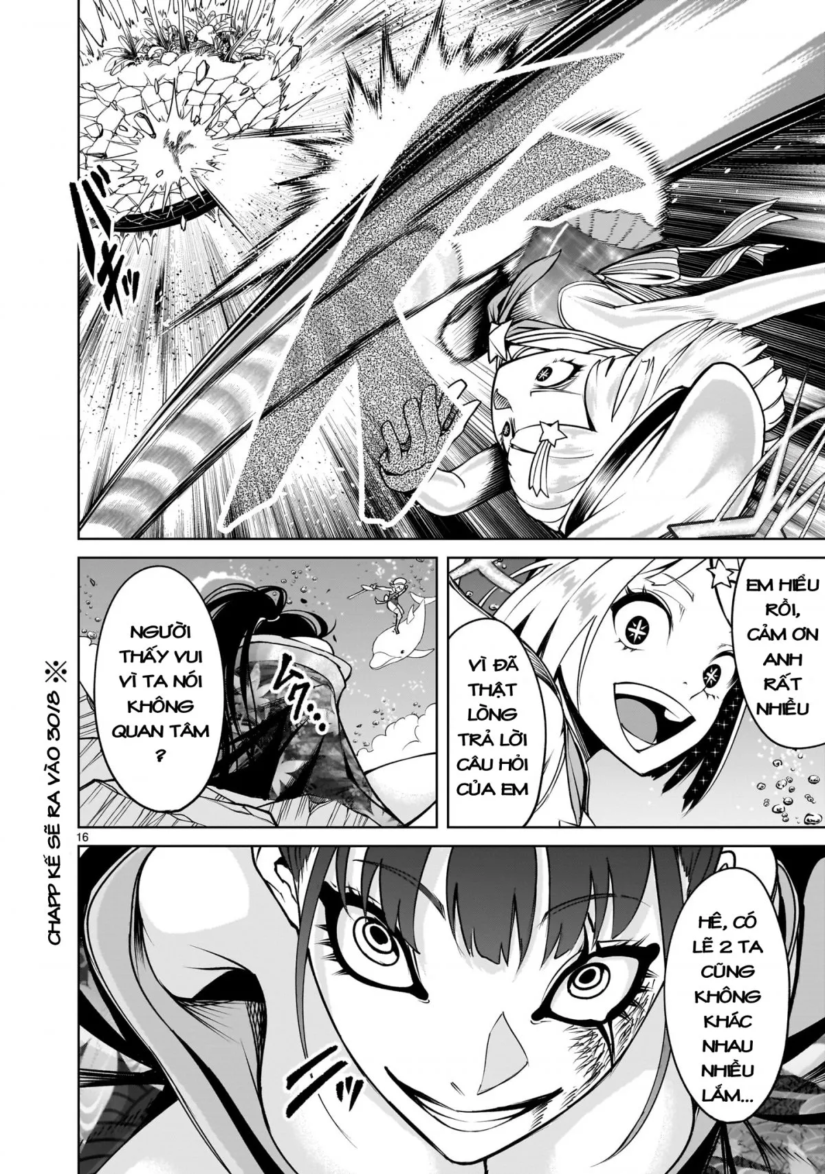 HentaiVN.net - Ảnh 13 - Đấu trường Hoa hồng [Rosengarten Saga; Rozengaten Saga; Rosen Garten Saga] - Chap 72「Phong cách〜Aufruf und Antwort〜」