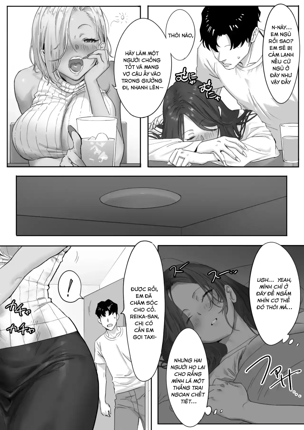 HentaiVN.net - Ảnh 5 - Onna Gyaru Joushi to Furin Suru Hanashi - Chap 1