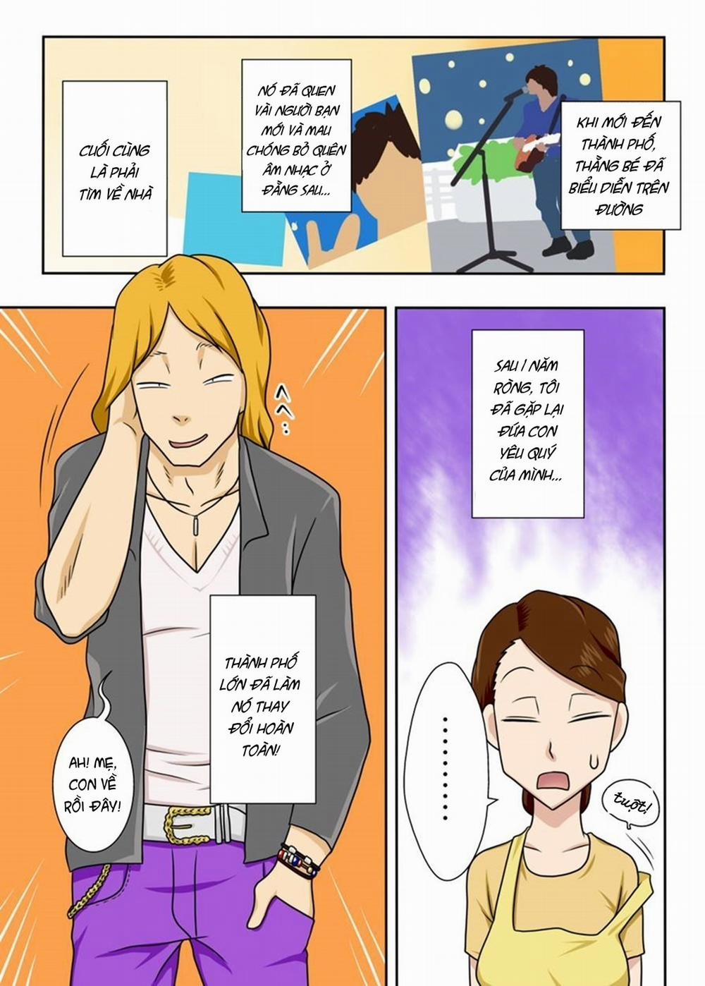 HentaiVN.net - Ảnh 5 - My son Returned as a Blond man slut [Con trai tôi là tên dâm dục tóc vàng ; Kaette Kita Musuko Ga Kinpatsu Yarichin] - Chap 1