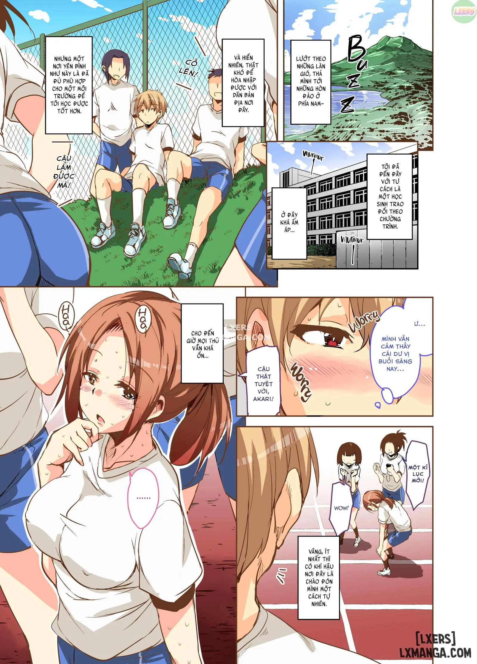 HentaiVN.net - Ảnh 8 - Tropical Island Maniacs: My Host Family is so Lewd! - Chapter 1