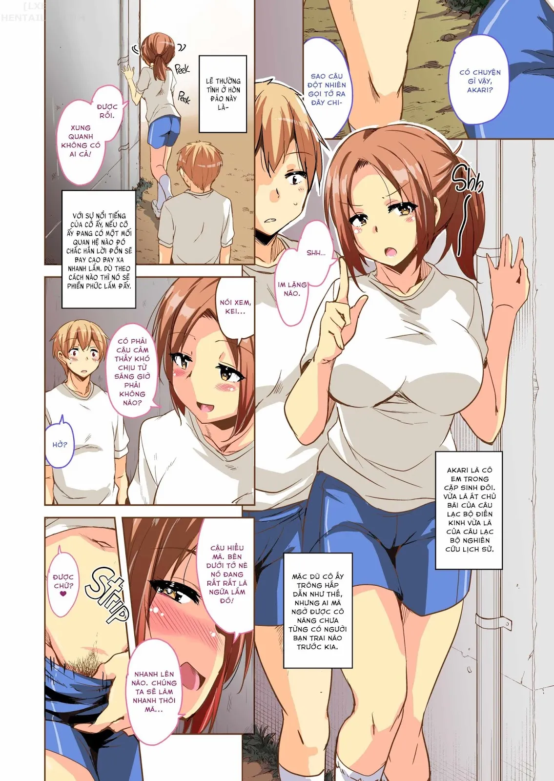 HentaiVN.net - Ảnh 13 - Tropical Island Maniacs: My Host Family is so Lewd! - Chap 1