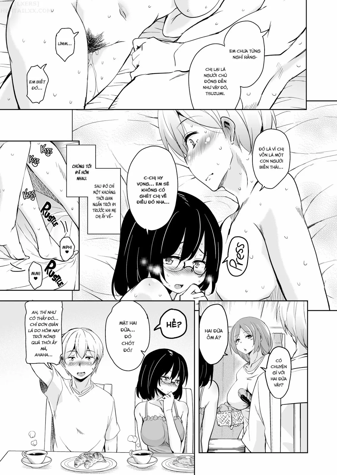 HentaiVN.net - Ảnh 30 - Tropical Island Maniacs: My Host Family is so Lewd! - Chap 2