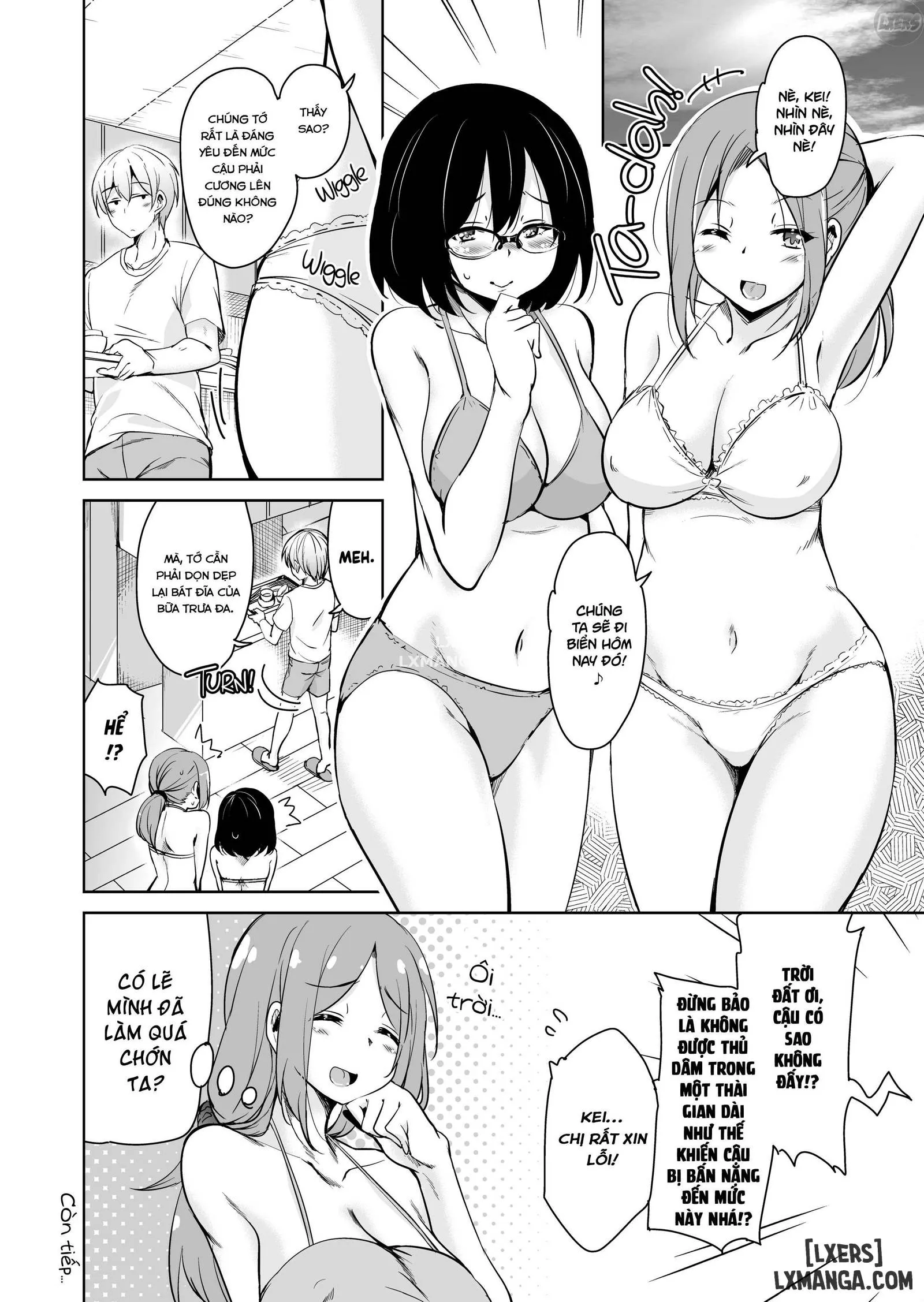 HentaiVN.net - Ảnh 27 - Tropical Island Maniacs: My Host Family is so Lewd! - Chapter 3