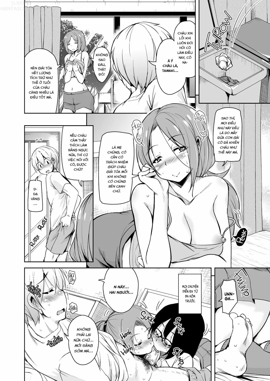 HentaiVN.net - Ảnh 11 - Tropical Island Maniacs: My Host Family is so Lewd! - Chap 3