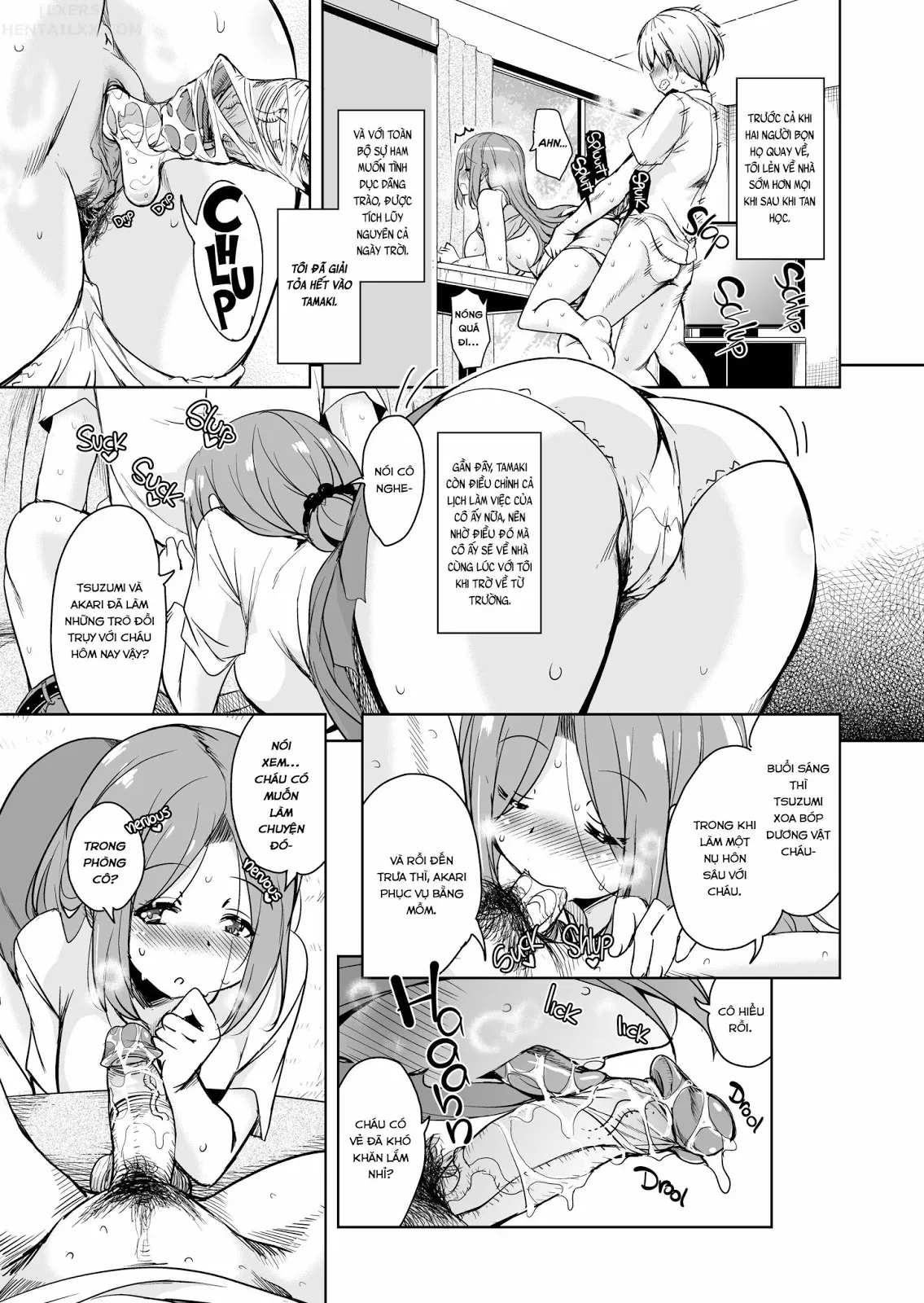 HentaiVN.net - Ảnh 20 - Tropical Island Maniacs: My Host Family is so Lewd! - Chap 3