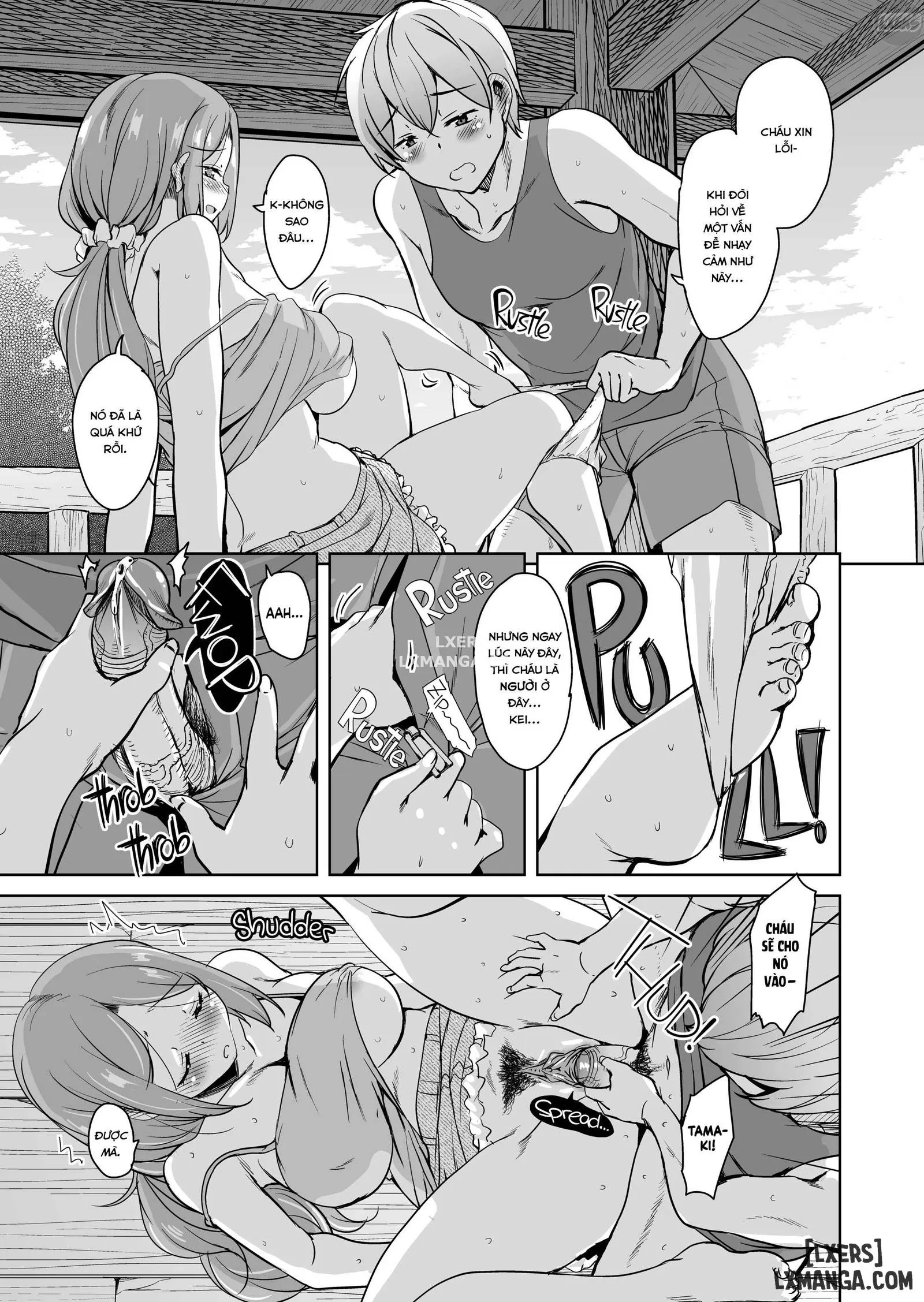 HentaiVN.net - Ảnh 24 - Tropical Island Maniacs: My Host Family is so Lewd! - Chapter 4